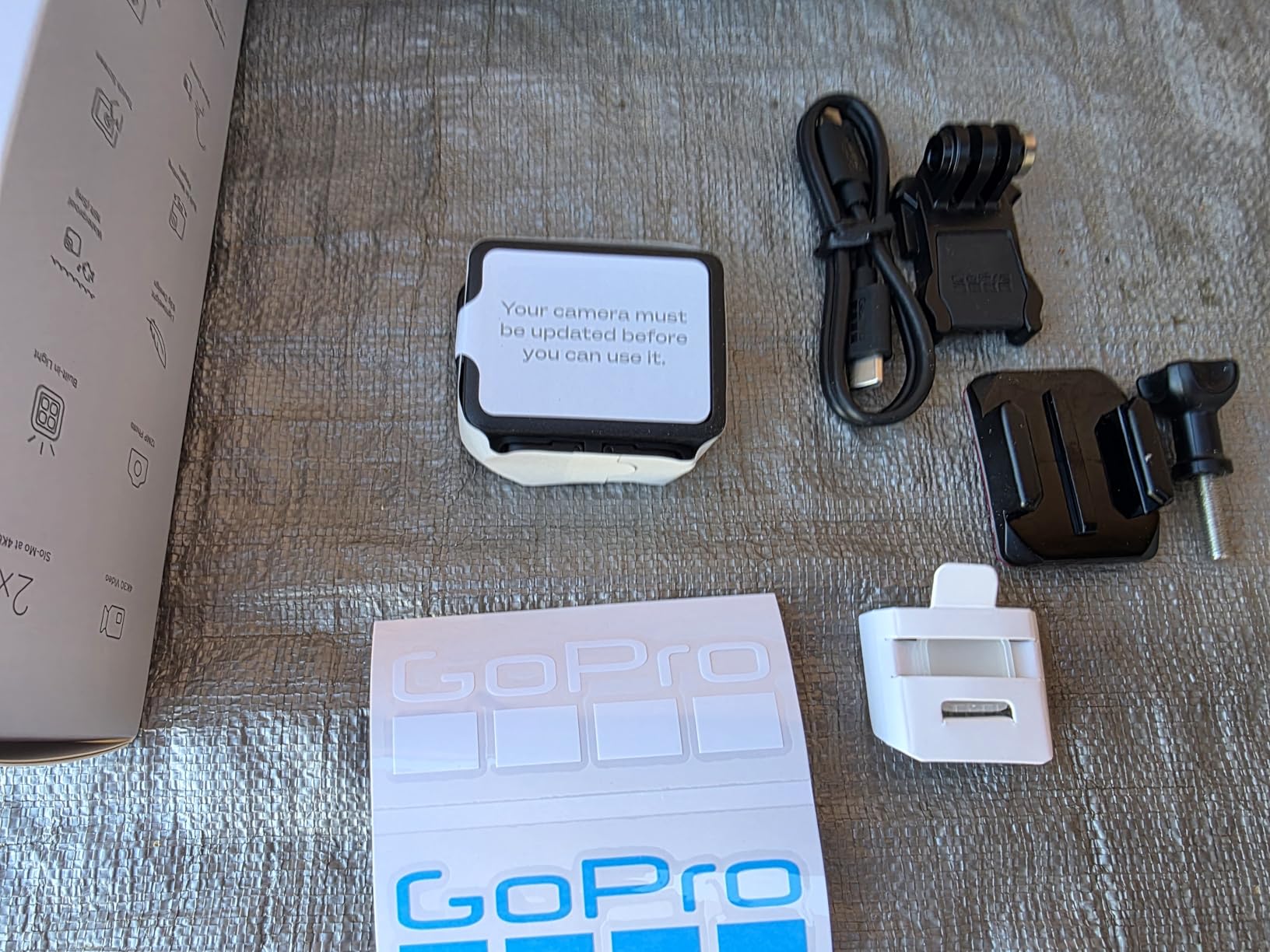 GoPro LIT Hero - Lightweight, Compact, Waterproof Action Camera with Built-in Light, 4K60 Ultra HD Video, 12MP Photo, Touch Screen, HyperSmooth Stabilization customer photo 1
