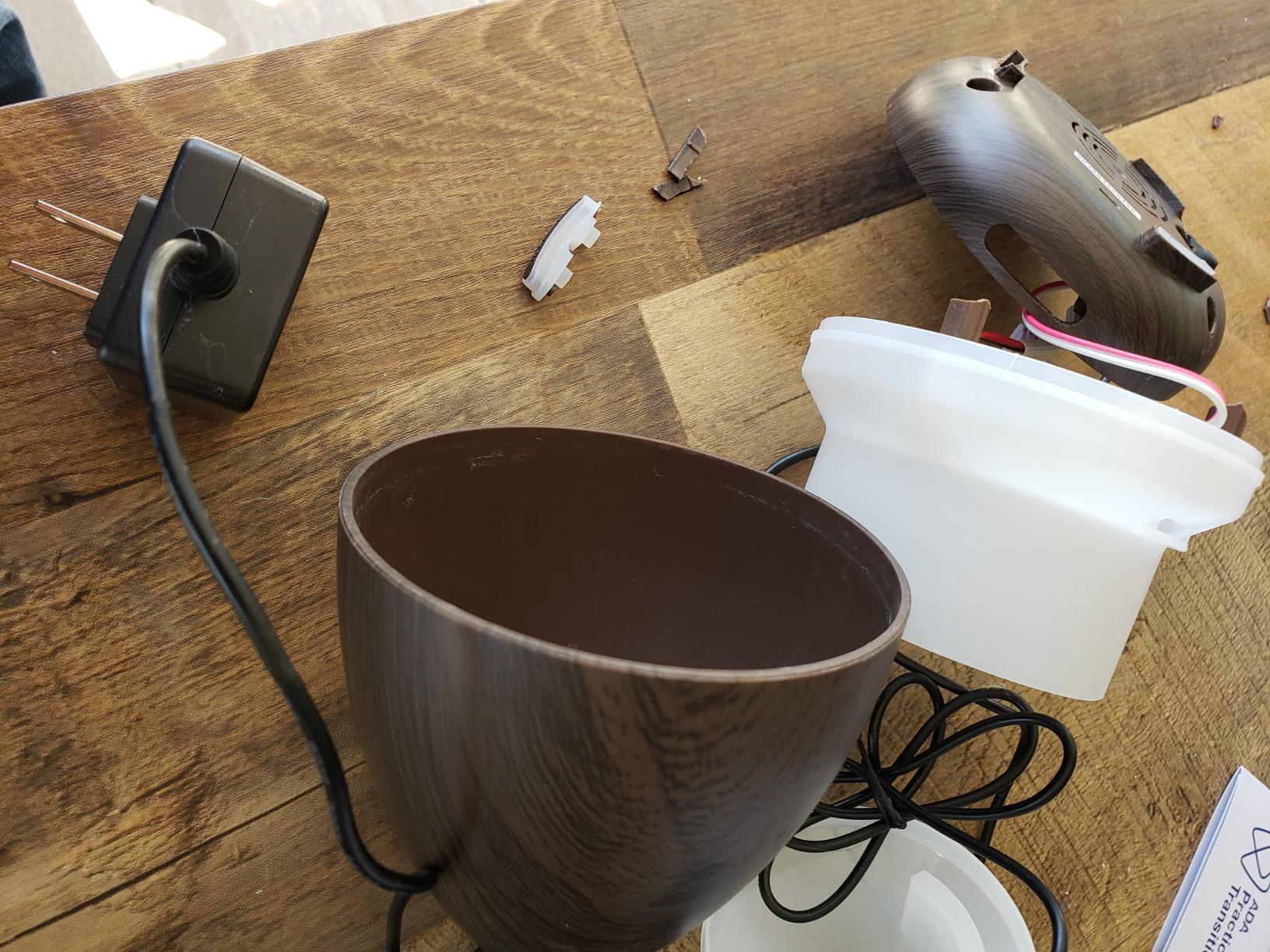 URPOWER 180mL Ceramic Essential Oil Diffuser Aromatherapy Diffuser for Home customer photo 1