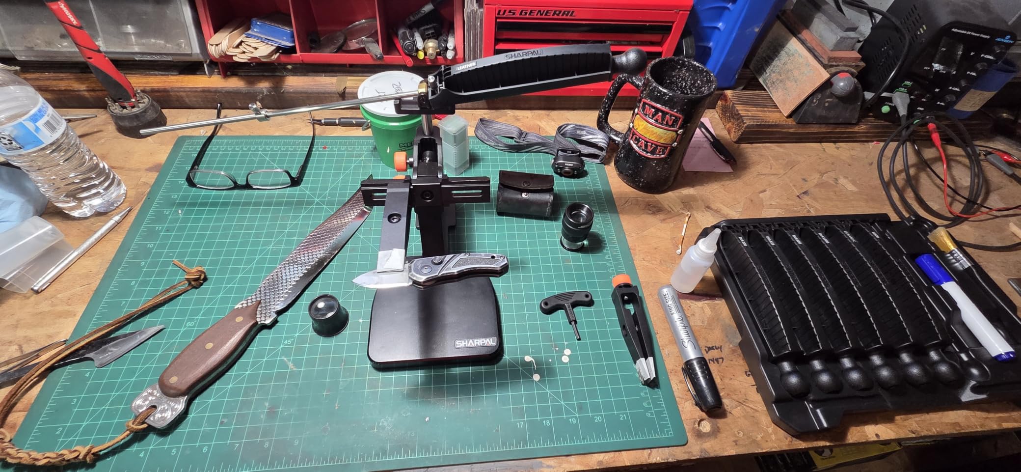 SHARPAL 202H Precision Knife Sharpening System, Adjustable Angle 10–35° customer photo 1