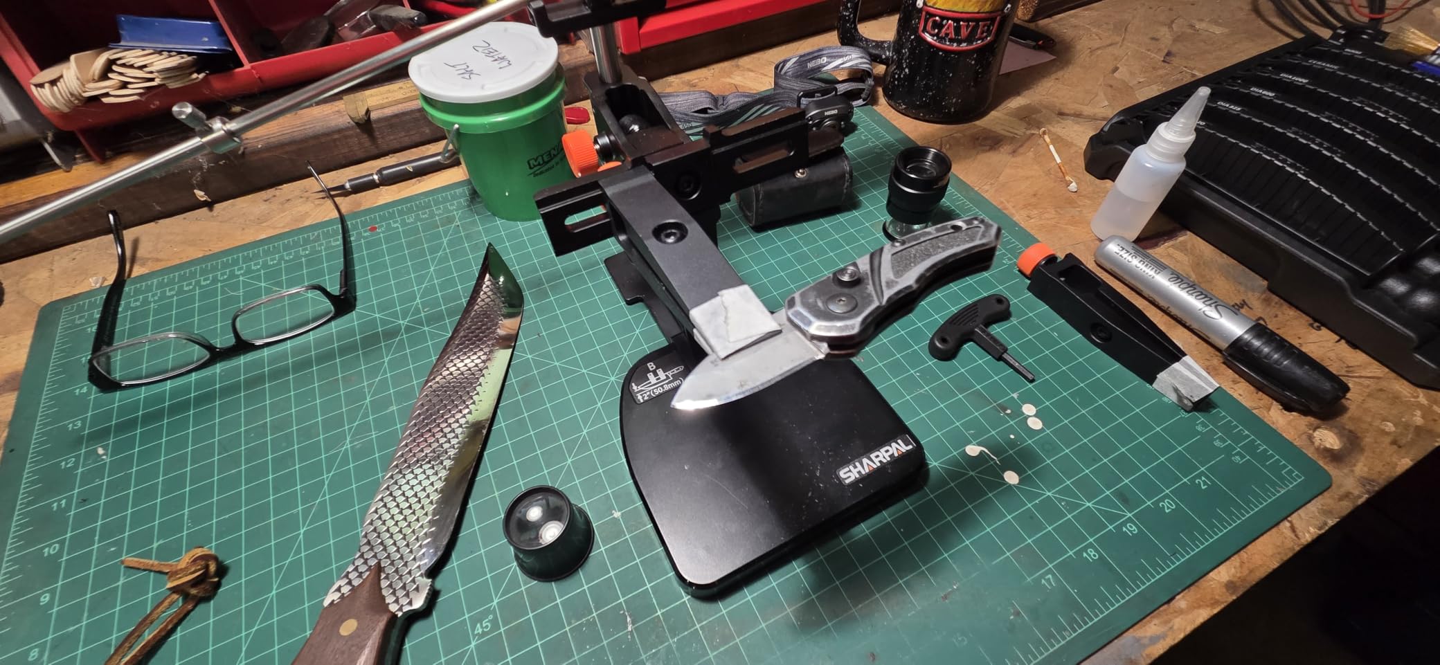 SHARPAL 202H Precision Knife Sharpening System, Adjustable Angle 10–35° customer photo 2
