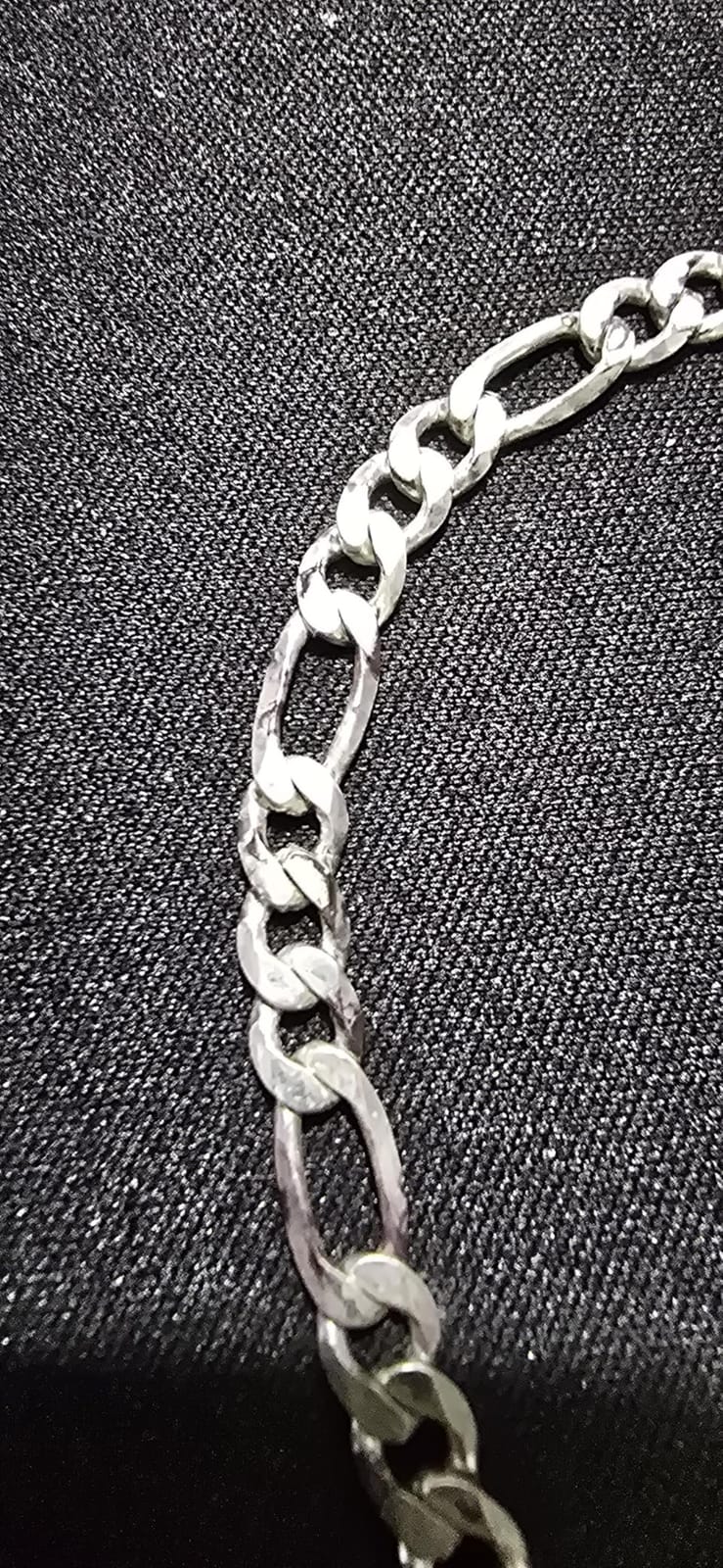 925 Sterling Silver Figaro Chain Necklace 5mm – Sterling Silver Chain for Men and Women, Durable Mens Silver Chain, Hypoallergenic Nickel-Free Silver Necklace, Waterproof, Lobster Clasp, Gift Ready customer photo 1