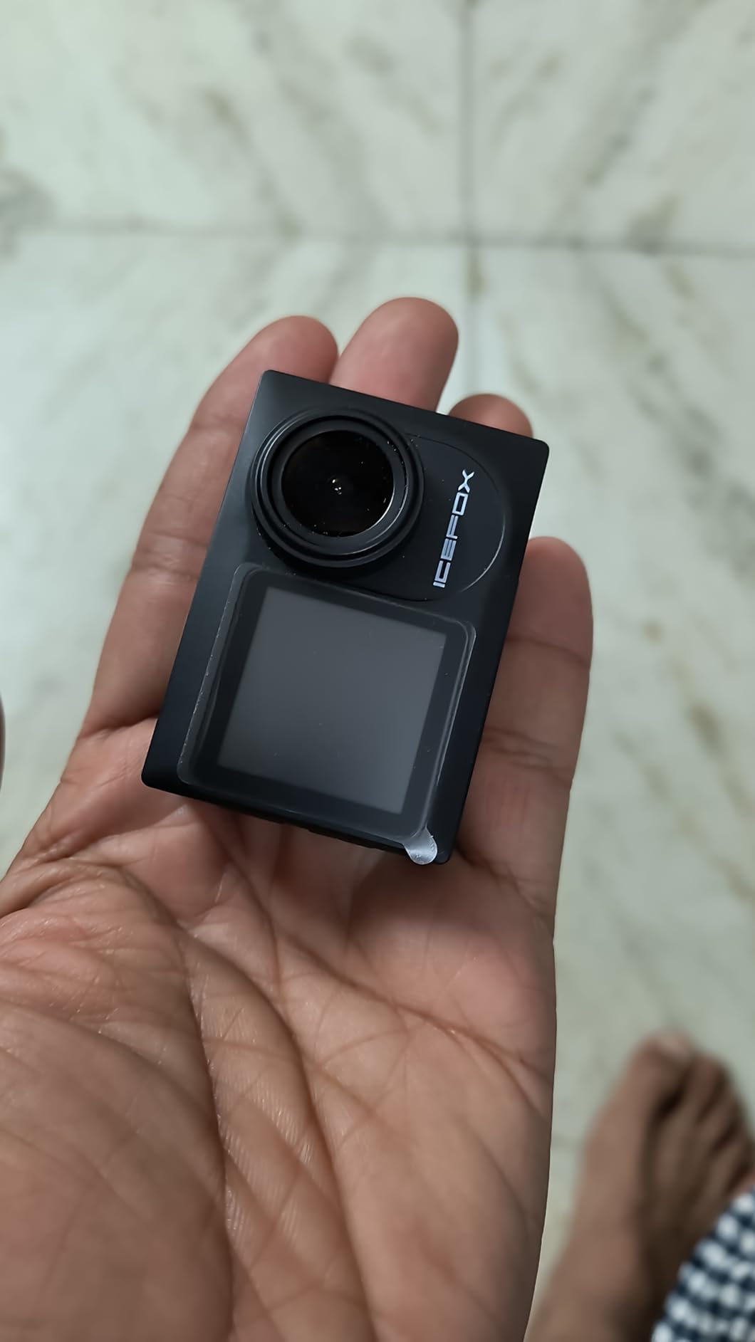 icefox Action Camera 4K 60FPS 20MP with 2X 2150mAh Batteries, Underwater Camera with 5X Zoom, EIS, Powered by Snappro App,Support Video&Photo Editing,Waterproof, WiFi Remote Control customer photo 2