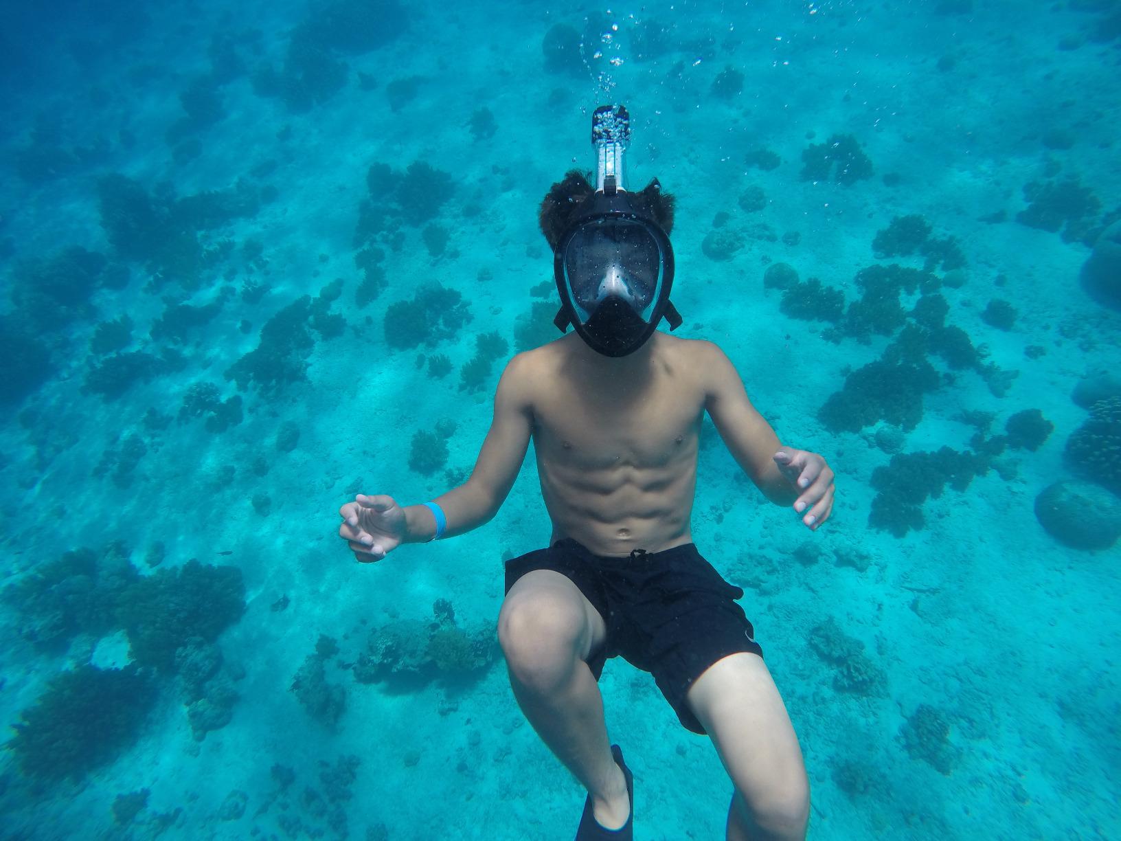 Greatever Full Face Snorkel Mask, Snorkeling Gear for Adults Youth customer photo 1
