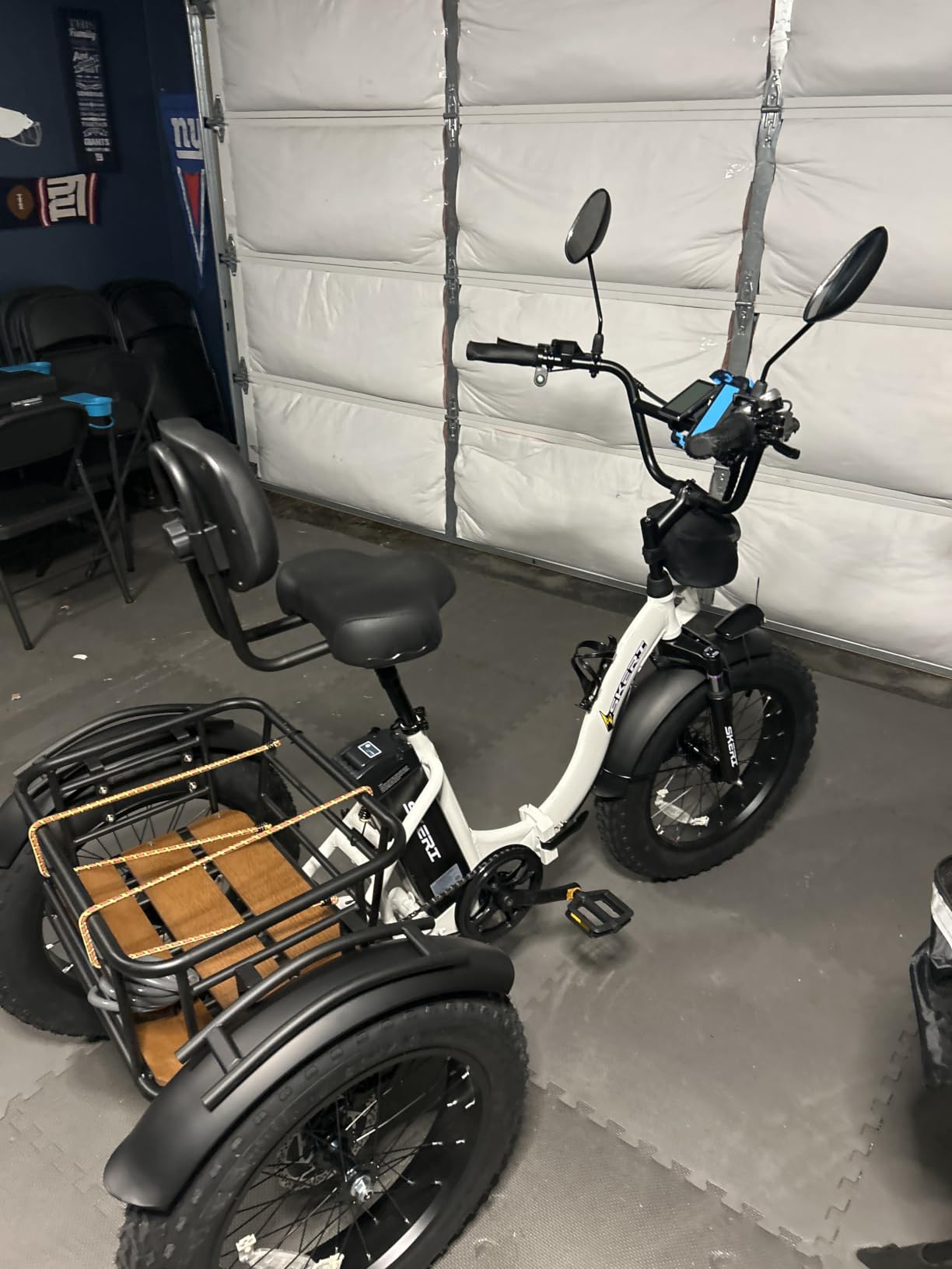 Skeri Electric Tricycle for Adults, 750W(Peak 1350W) Motor Etrike, 20