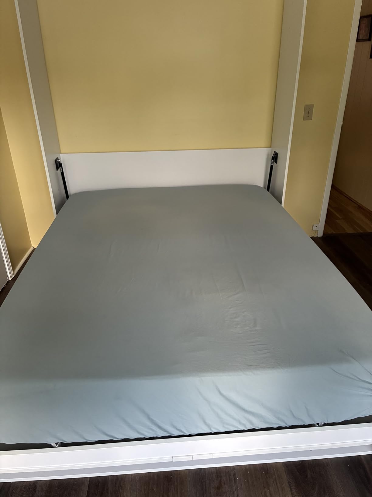 ROOMTEC Queen Murphy Bed with Smooth Pneumatic Lift, Space-Saving Wall Bed customer photo 2