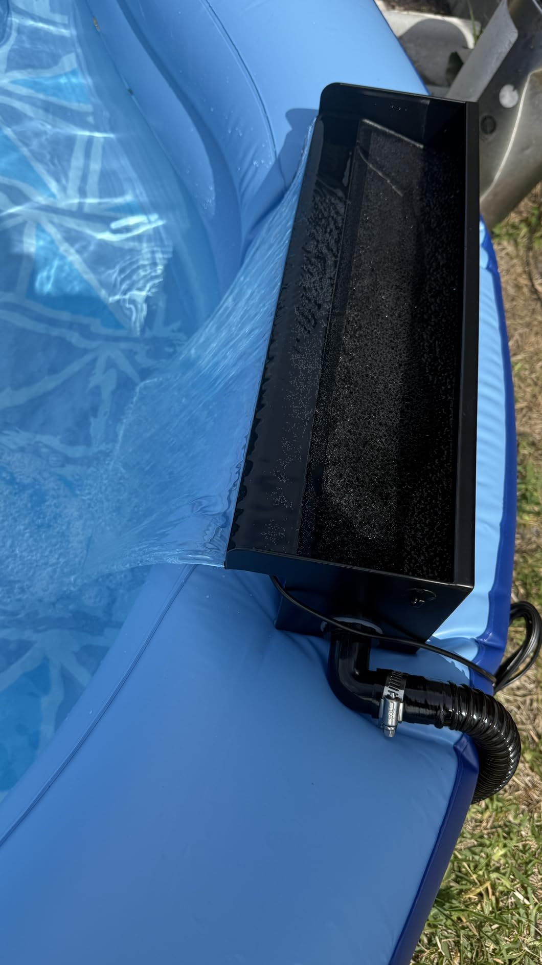 3-Stage Filtration Pond Waterfall Kit with 18 in Stainless Steel Spillway customer photo 2
