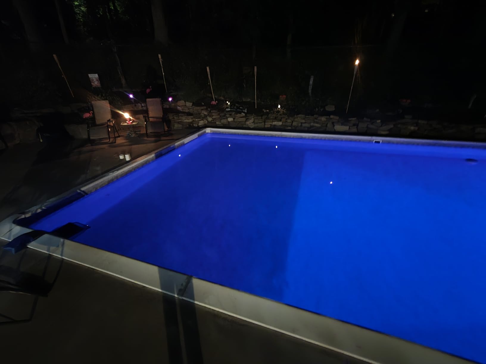 Solar Pool Lights for Inground Pools,Upgraded Solar Lights with LCD Pool Thermometer, Underwater Submersible Led Light for Pool Accessories, Swimming Pool Lighting with 10 Light Modes, 1PC customer photo 2