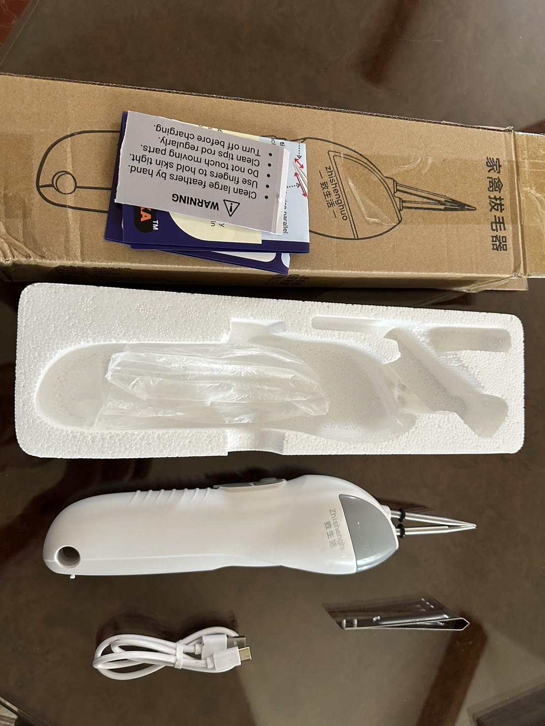 ORIXA Dual-Motor Chicken Plucker, 35,000 RPM Low-Noise Cordless Poultry Feather Remover with 304 Stainless Steel Tweezer Head, USB-C Rechargeable customer photo 2