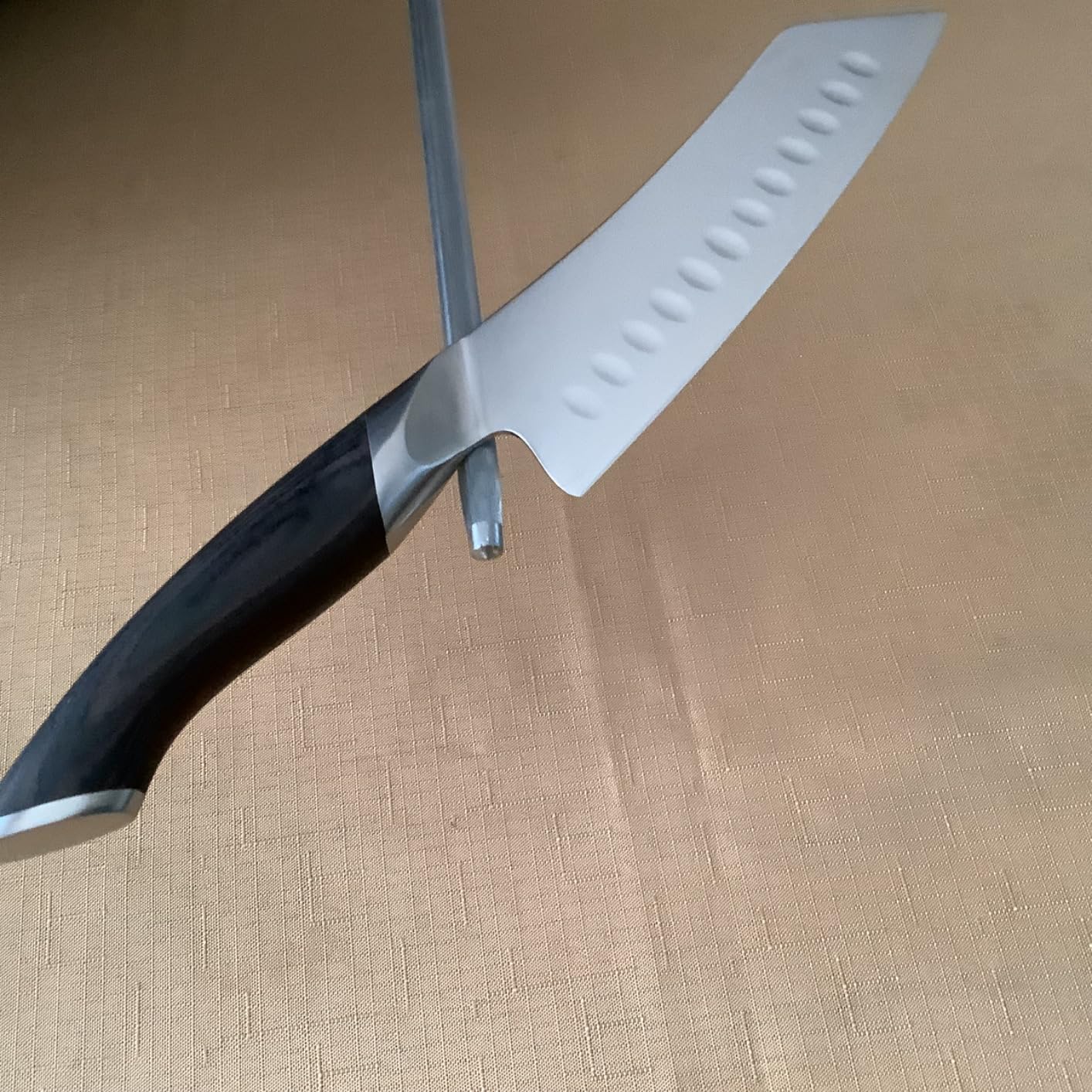 HOSHANHO 5 Inch Japanese Chef Knife, Ultra Sharp Kitchen Santoku Knives customer photo 1