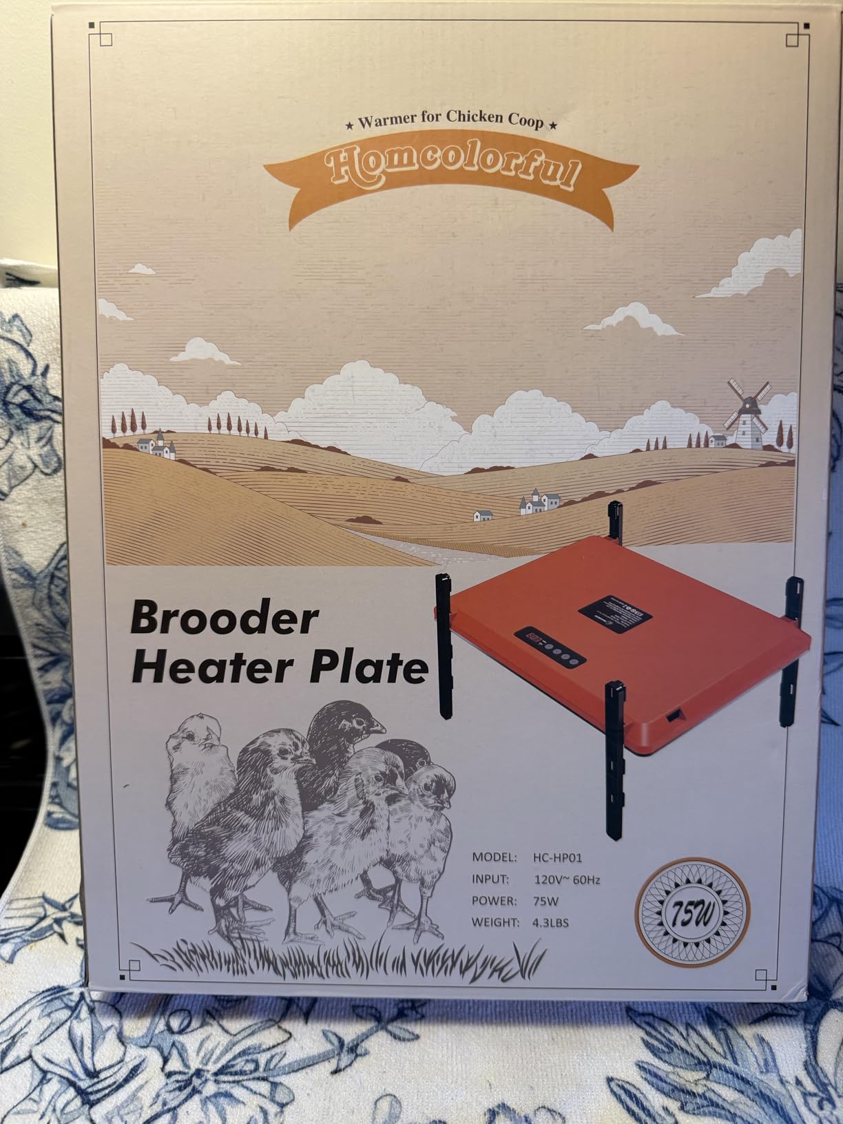 Brooder Plate for Chicks, 12