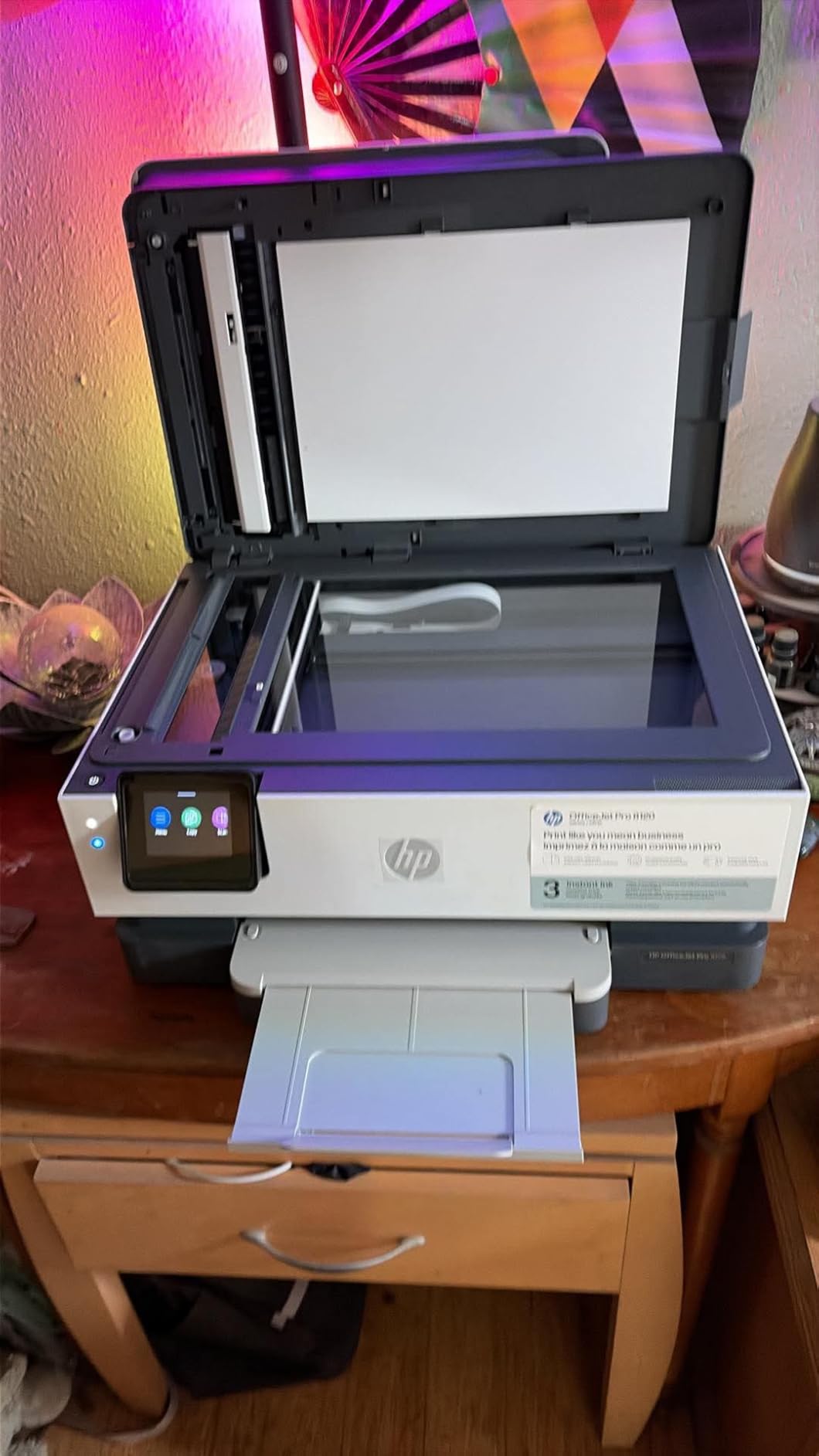 HP OfficeJet Pro 8125 Wireless All-in-One Color Inkjet Printer, Print, Scan, Copy, ADF, Duplex Printing Best-for-Home Office, 3 Month Trial of Instant Ink Included, AI-Capable (C2VJ4A) customer photo 1