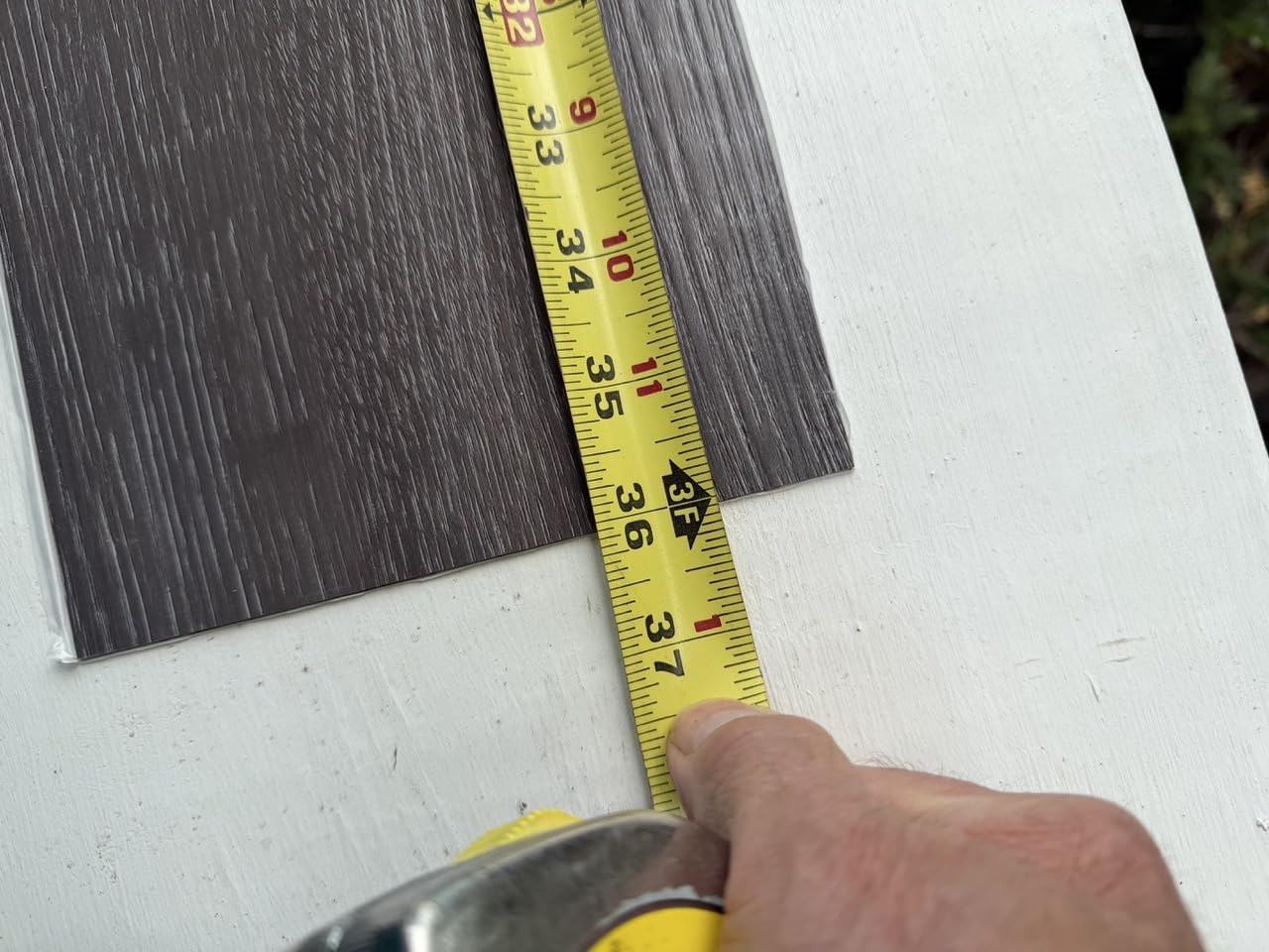 Peel and Stick Vinyl Plank Flooring,Waterproof,Rustic Wood customer photo 1