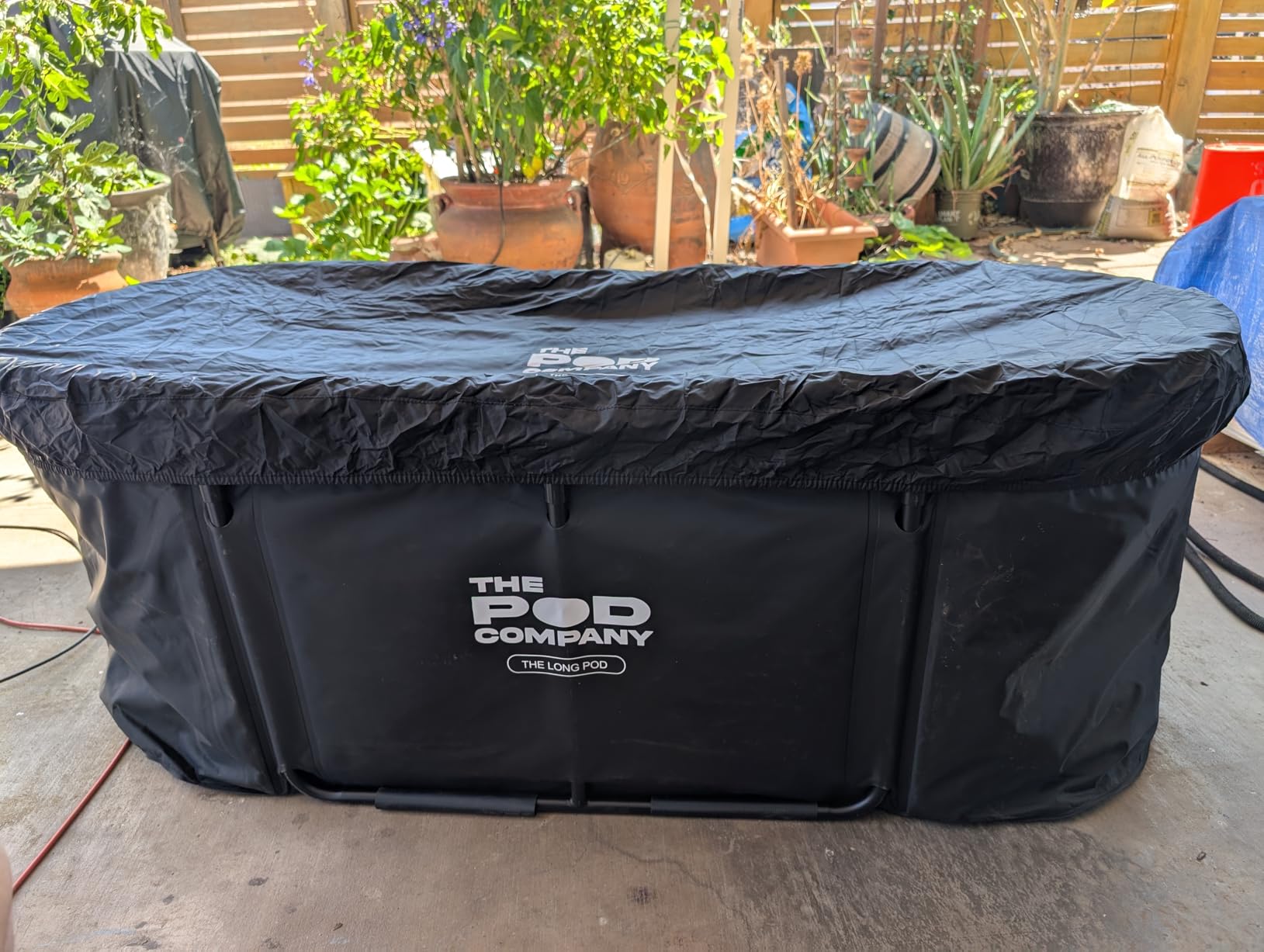 The Pod Chiller 2.0 for Cold Plunge Tubs, WiFi App Control, Cools to 37°F, 145 GPH Water Filtration & Circulation System, Energy Efficient Cold Therapy Chiller for Ice Baths & Recovery customer photo 2