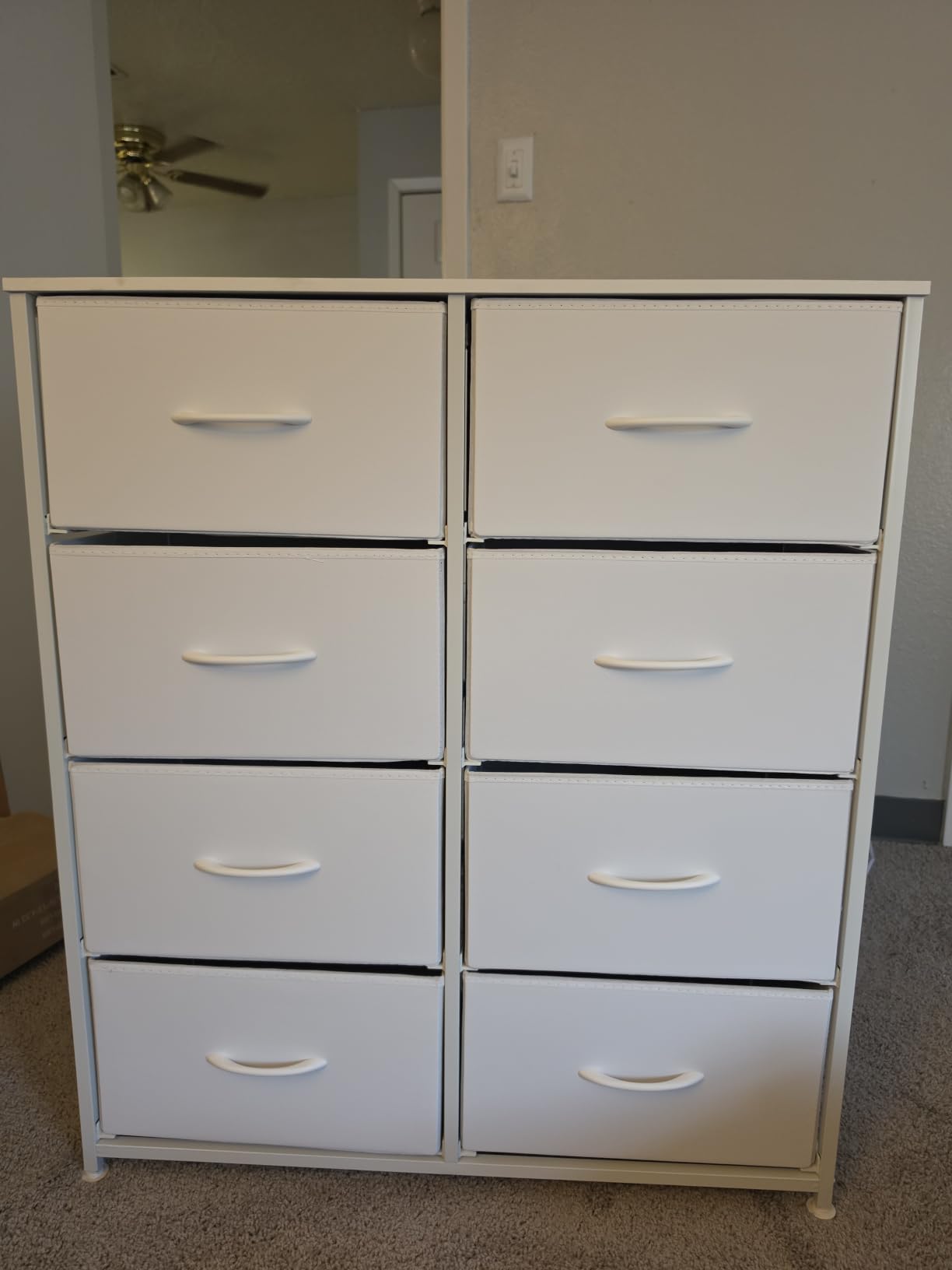 Sweetcrispy Dresser for Bedroom with 8 Drawers, Large Storage Tower customer photo 1