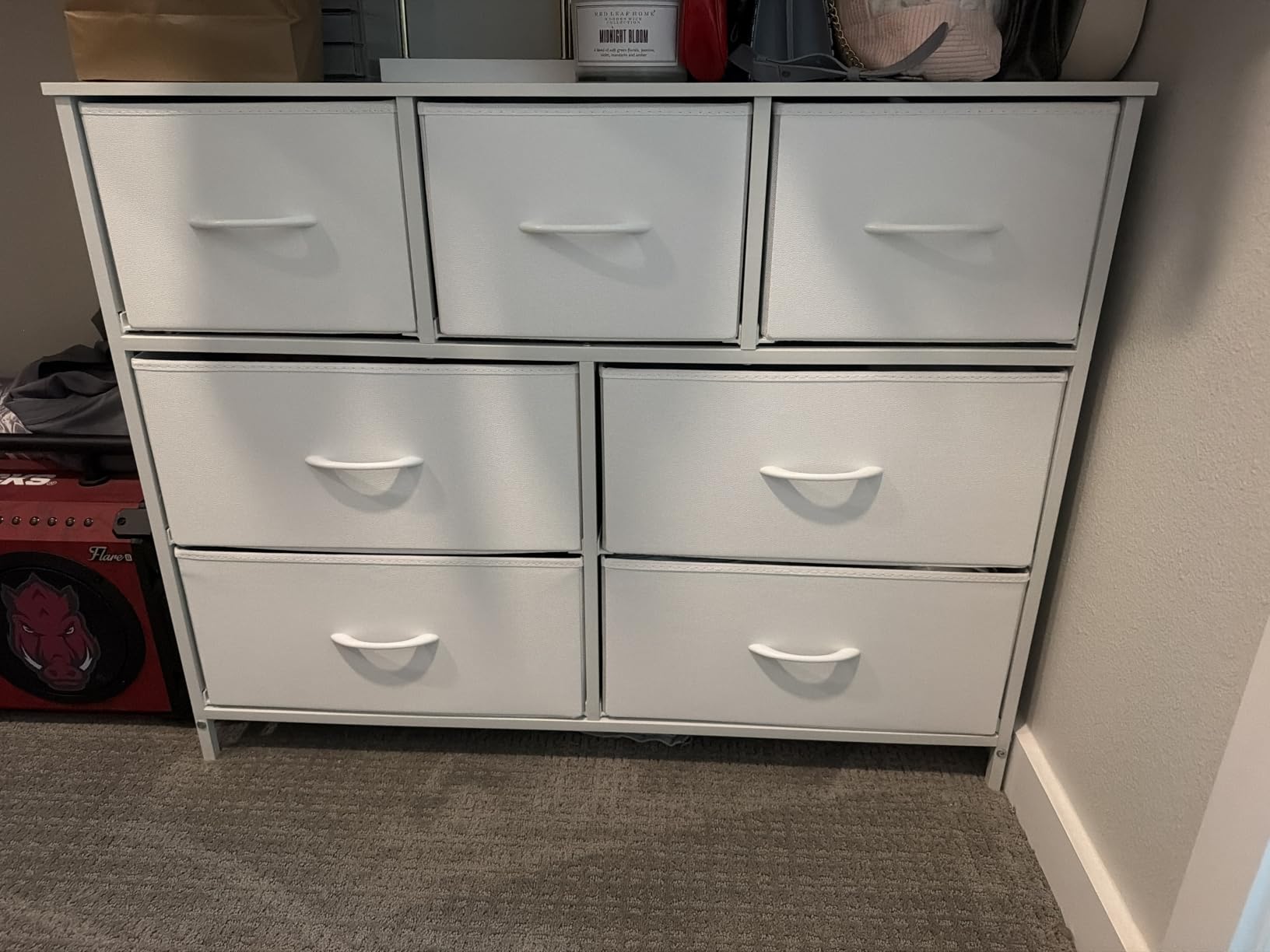 Sweetcrispy Dresser for Bedroom with 8 Drawers, Large Storage Tower customer photo 2