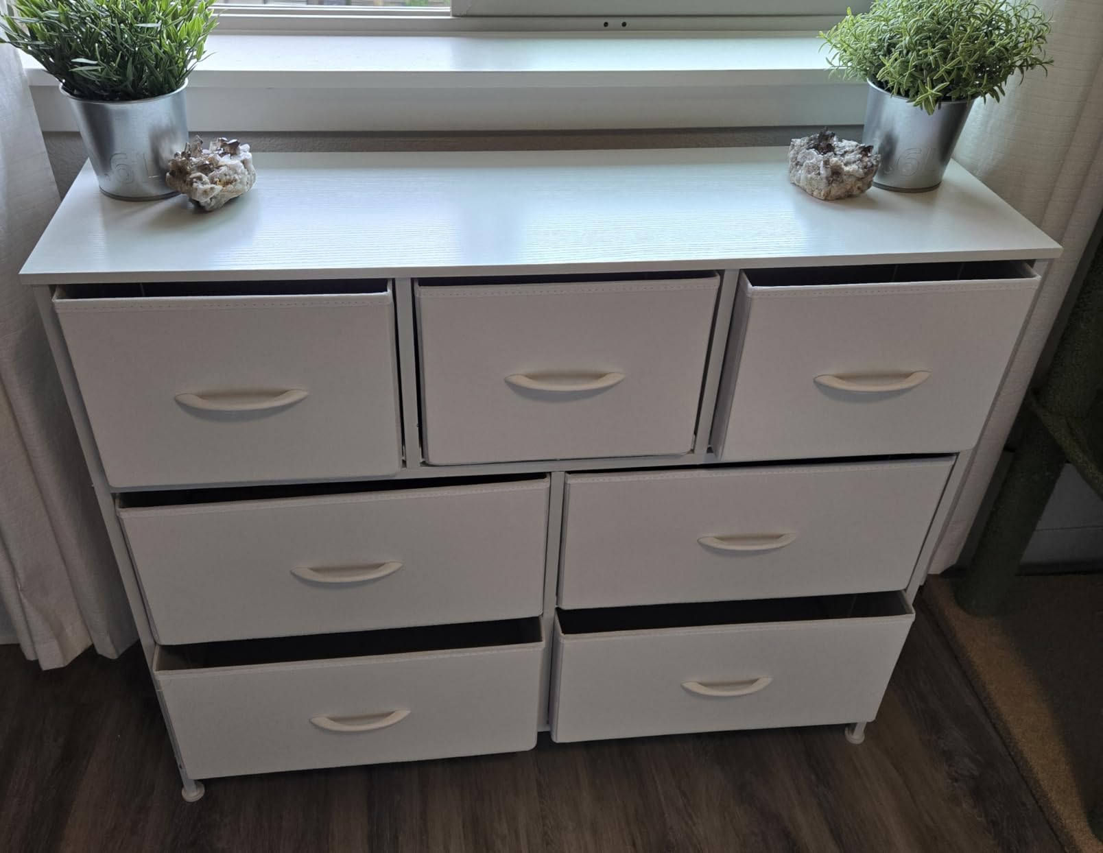 OLIXIS 7 Drawer Fabric Dresser, Storage Tower for Bedroom and Closet customer photo 1