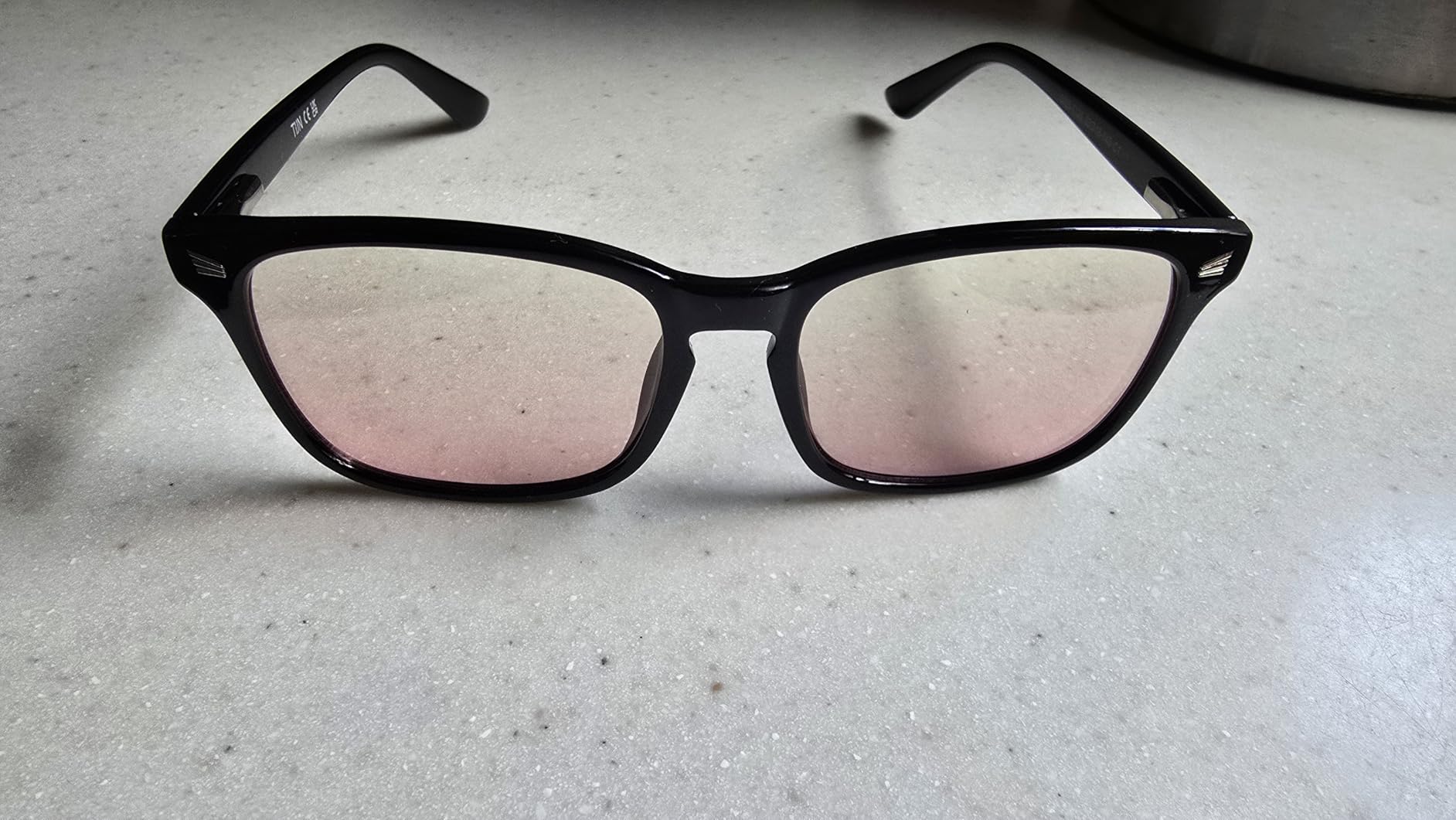 TIJN Blue Light Blocking Glasses for Women Men Square Frame Nerd Eyeglasses Anti Blue Ray Computer Screen Glasses customer photo 1