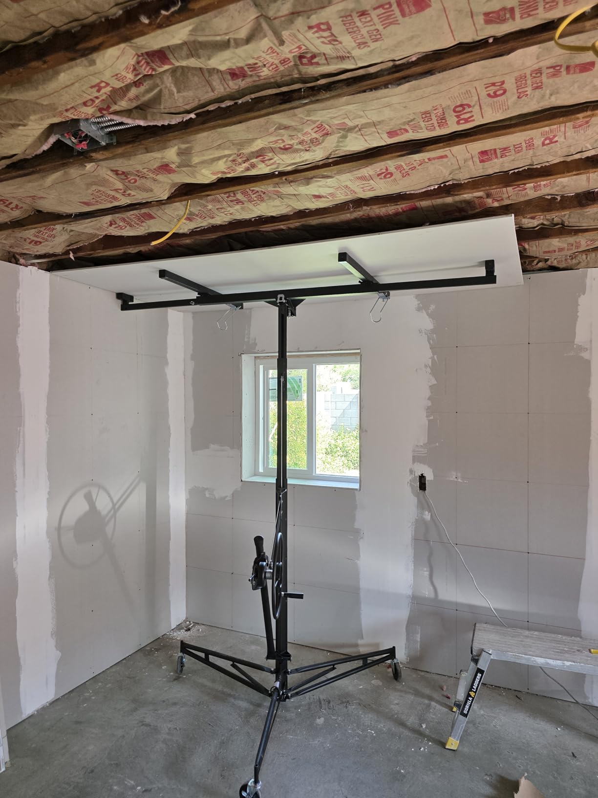 Rovibek 11FT Drywall Lift, Drywall Jack Lift for Ceiling customer photo 1