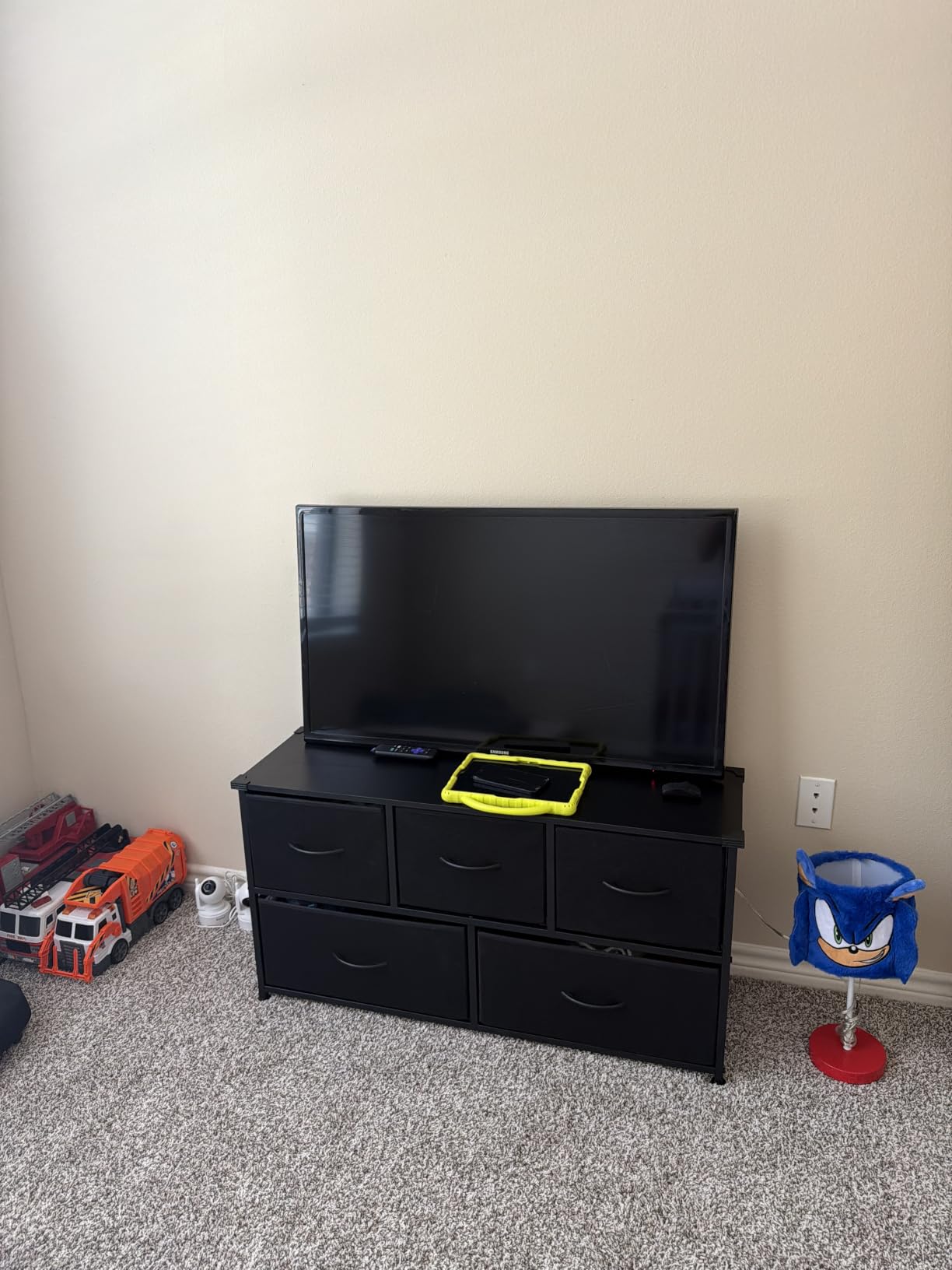 OLIXIS 5 Drawer Black Dresser for Bedroom, Closet Chest Organizer Furniture customer photo 2