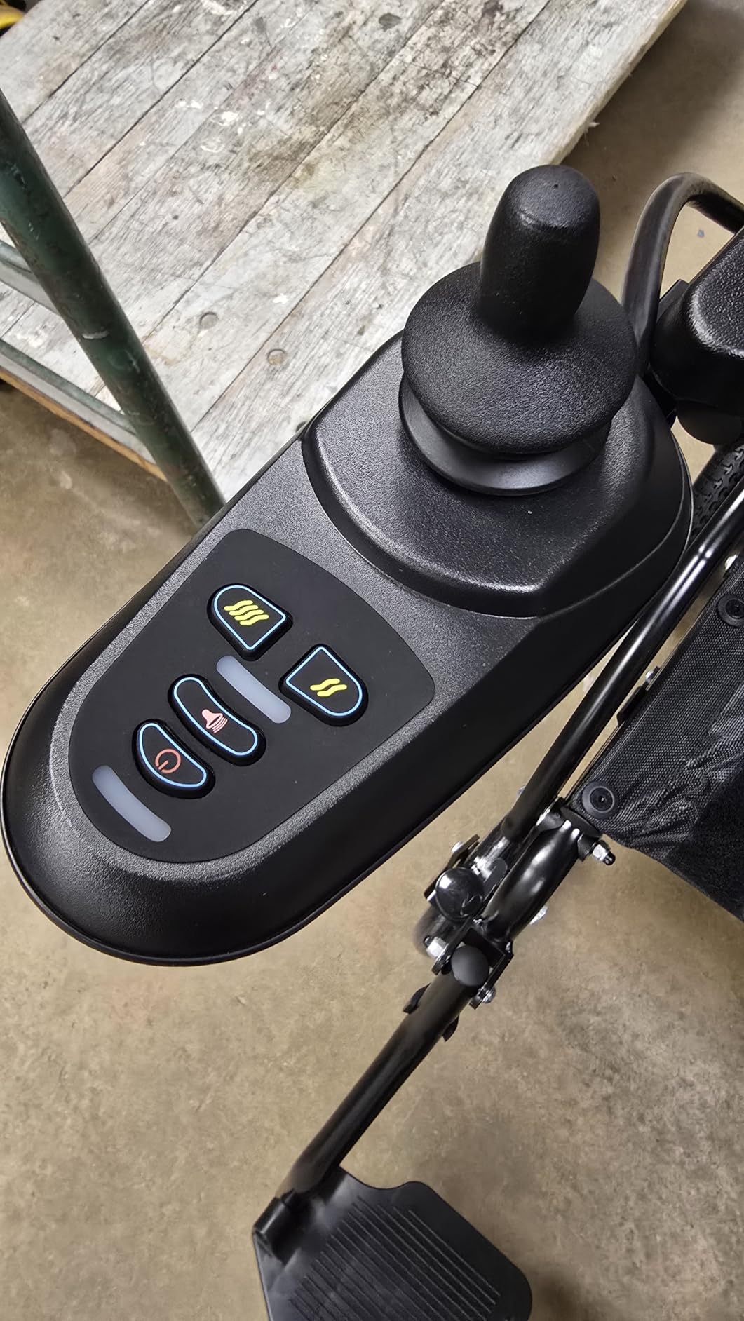 Vive Ultra Lightweight Electric Wheelchair for Adults - Foldable Power customer photo 1