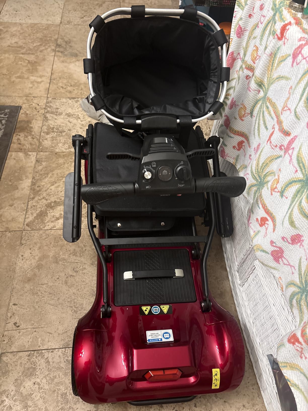 Lightweight Mobility Scooter for Adult & Seniors Cruise & Airline Approved customer photo 2