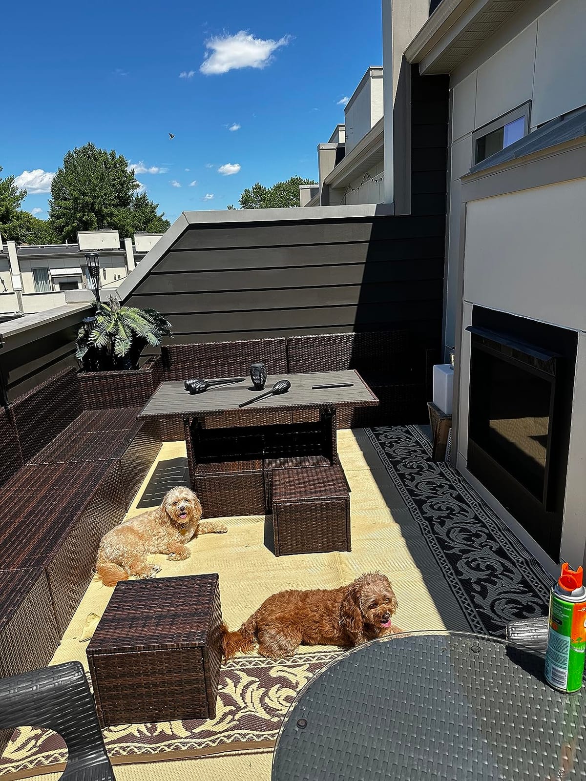 Wisteria Lane 7 Piece Patio Furniture Set, Patio Sectional for All Weather customer photo 2