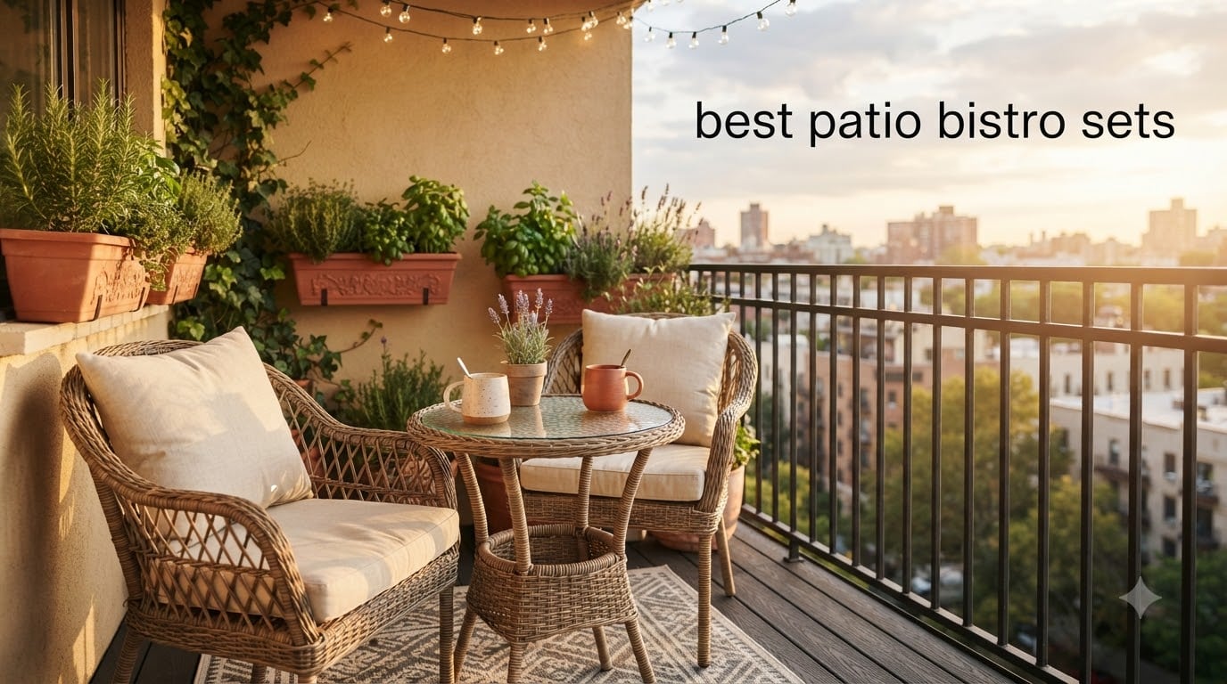 best patio bistro sets