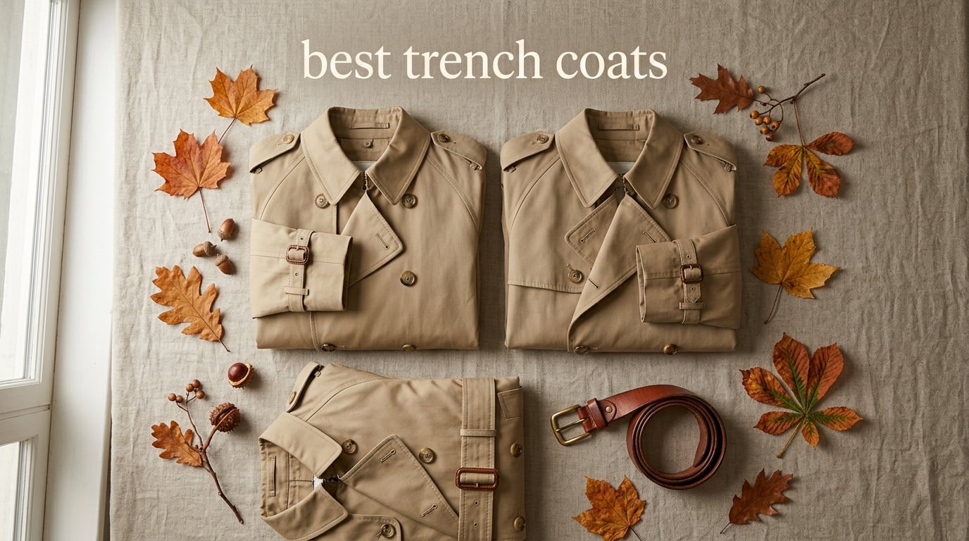 best trench coats