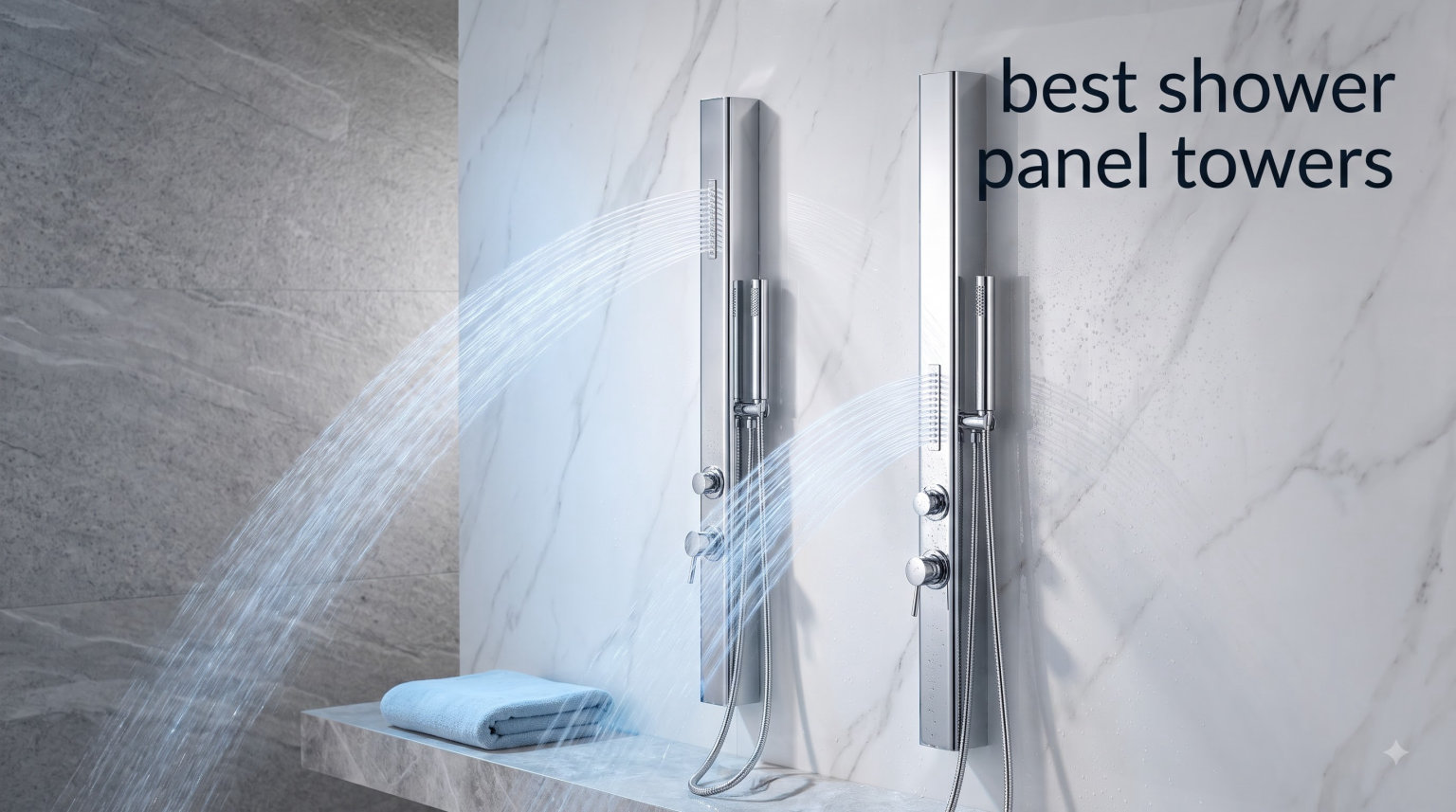 best shower panel towers