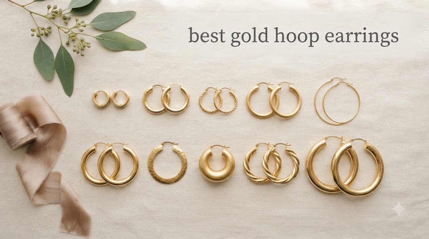 best gold hoop earrings
