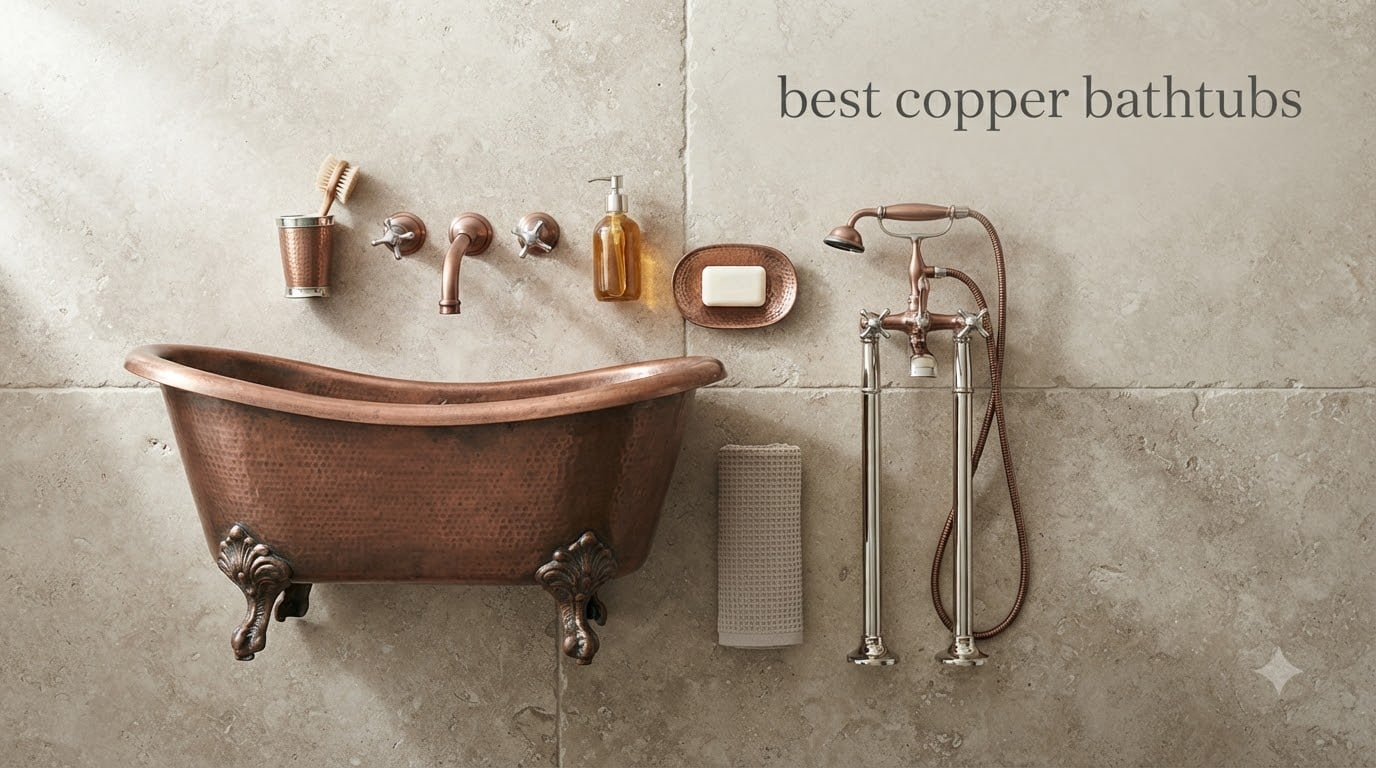best copper bathtubs