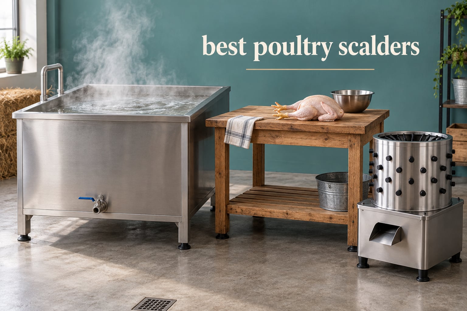 best poultry scalders