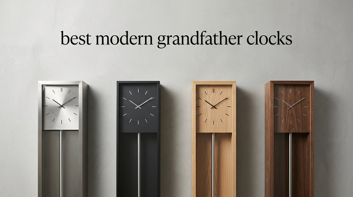best modern grandfather clocks