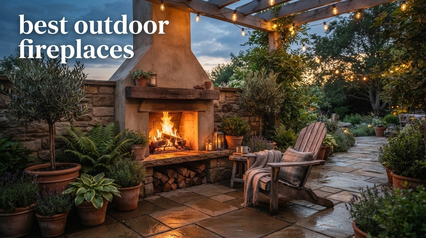 best outdoor fireplaces