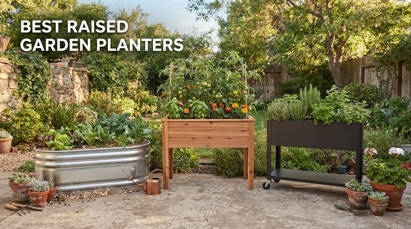best raised garden planters