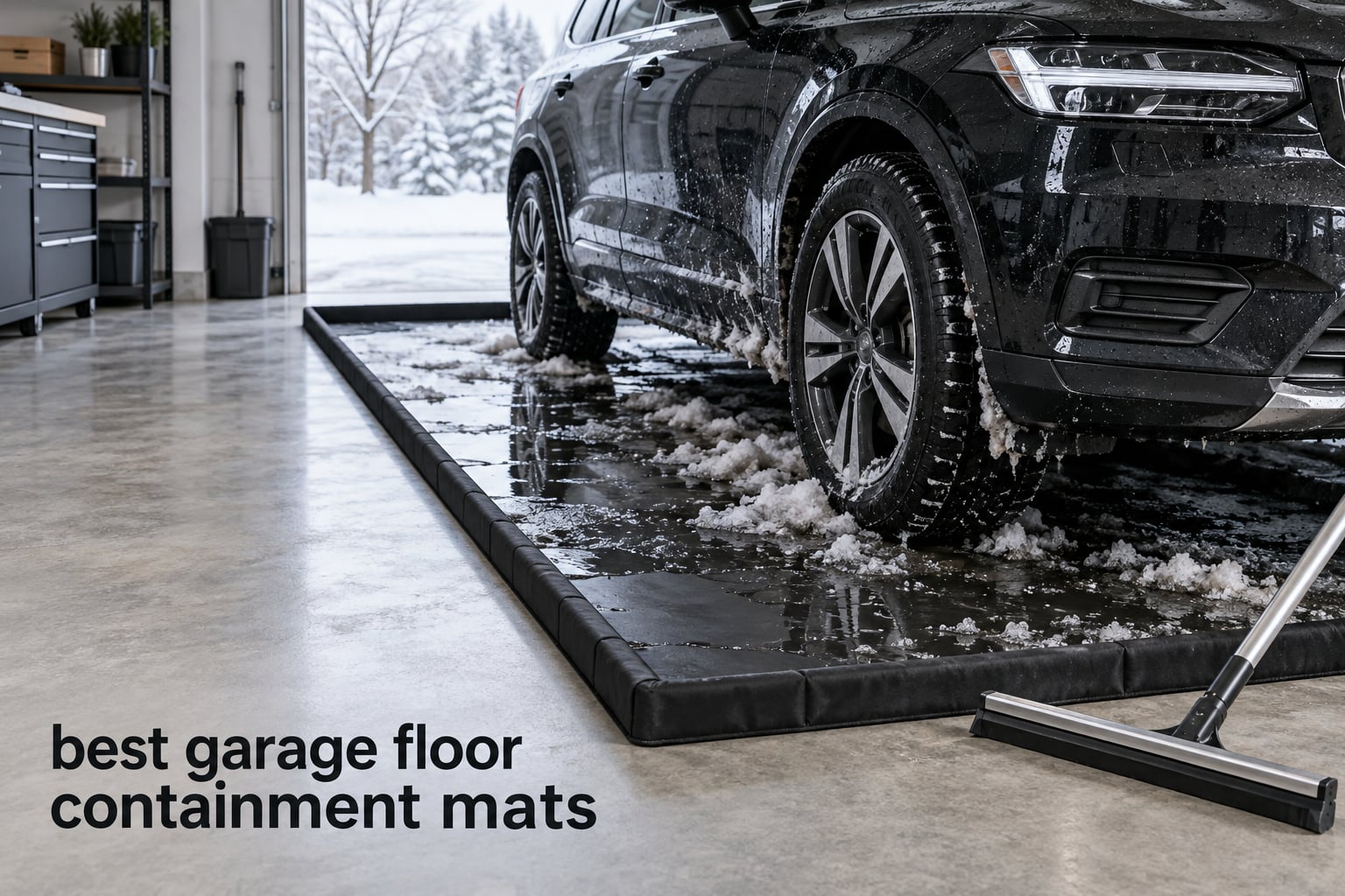 best garage floor containment mats