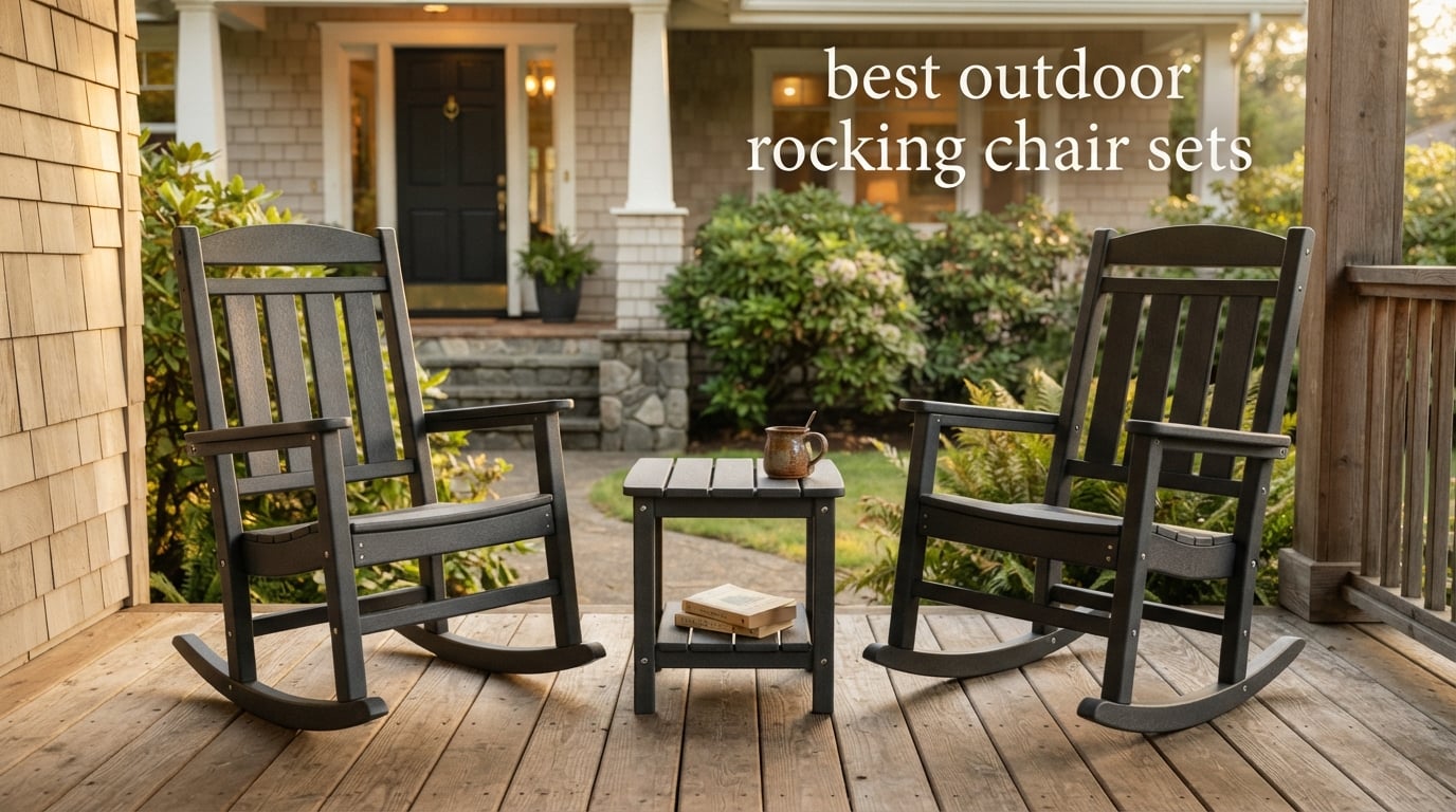 best outdoor rocking chair sets