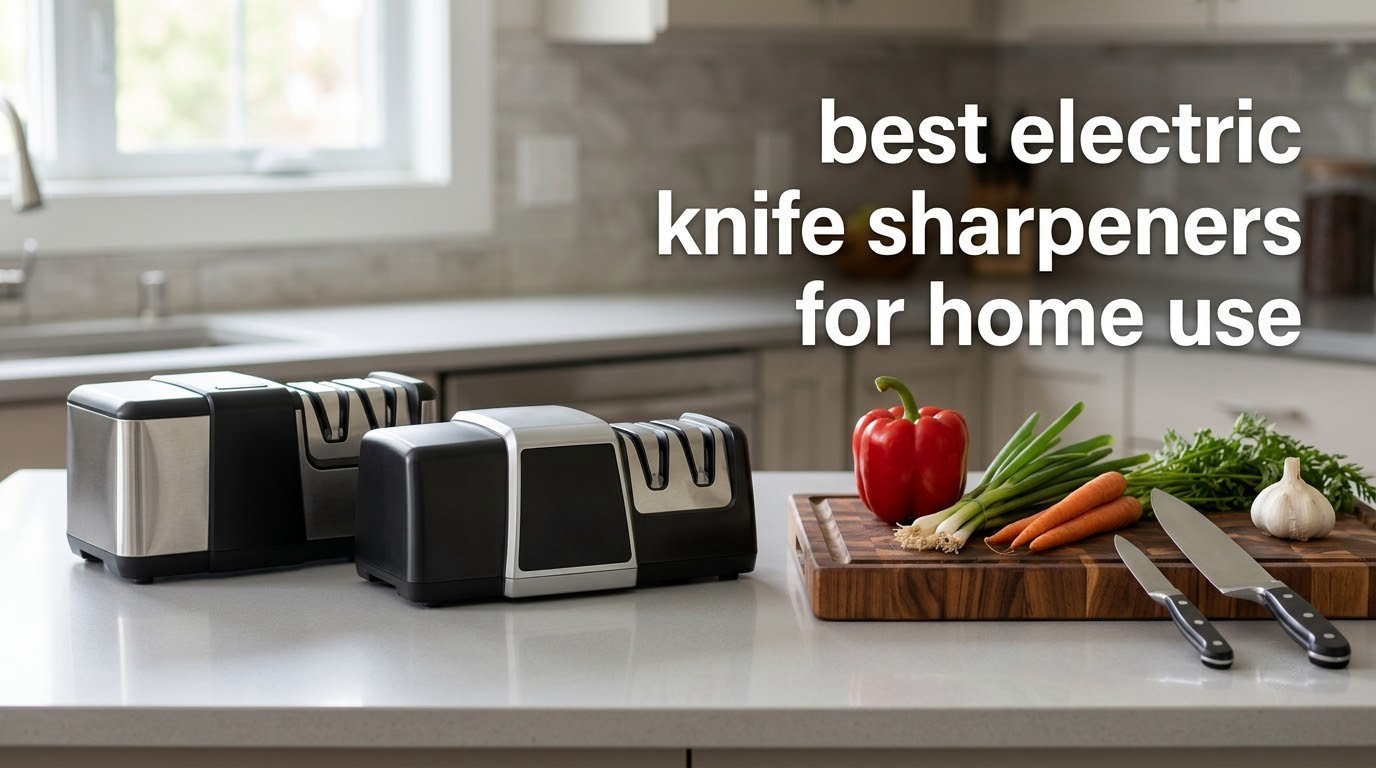 best electric knife sharpeners for home use