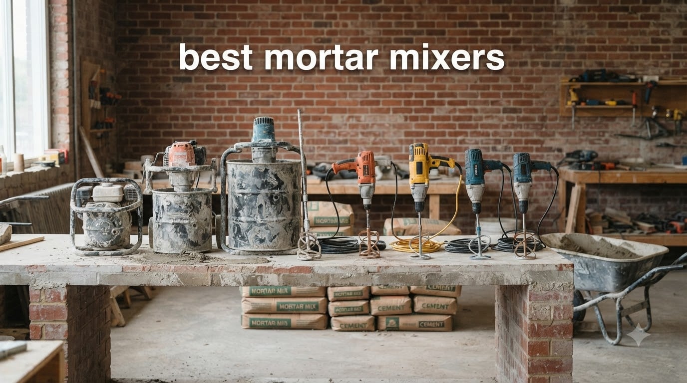 best mortar mixers