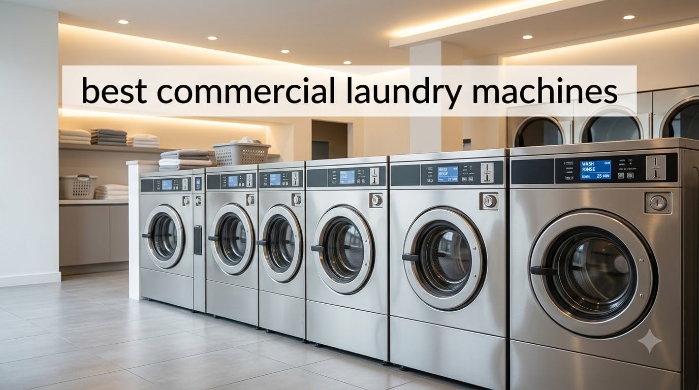 best commercial laundry machines