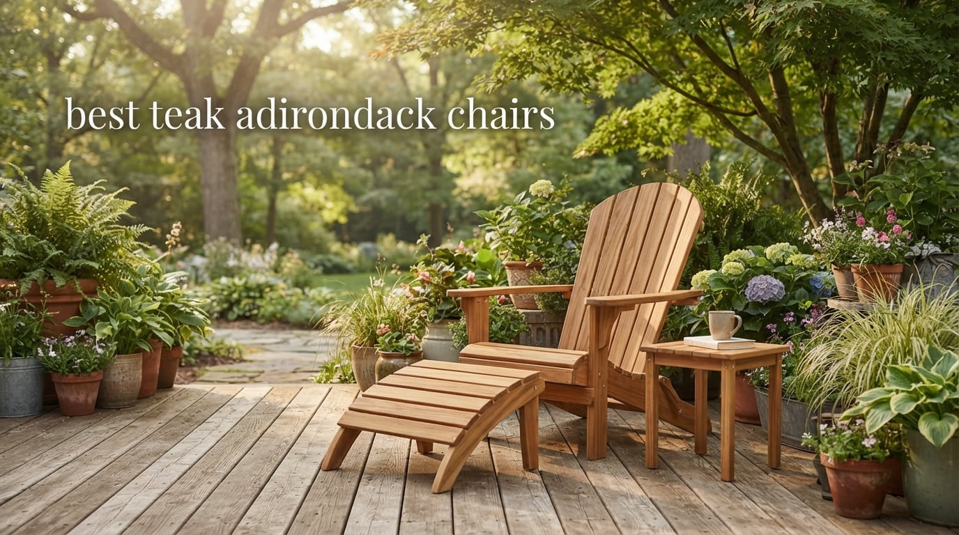best teak adirondack chairs
