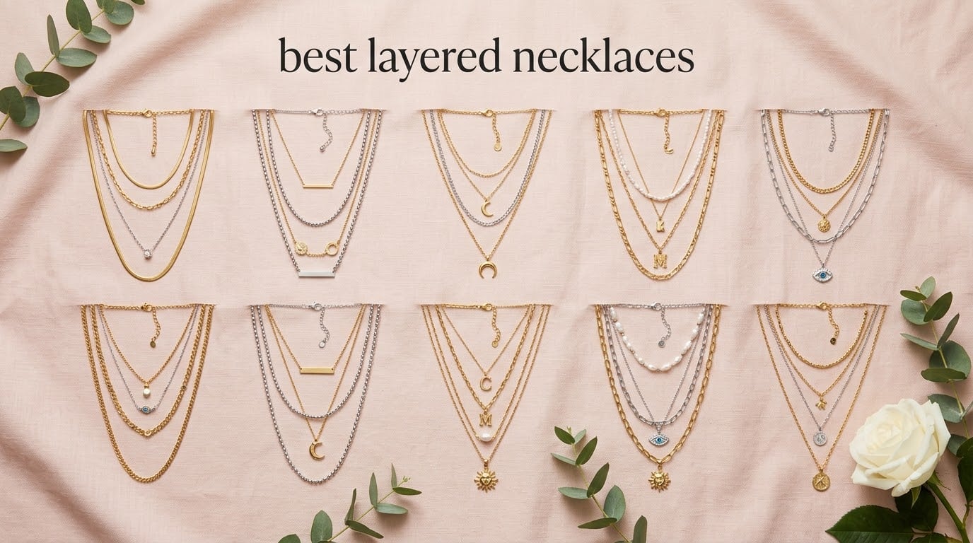 best layered necklaces