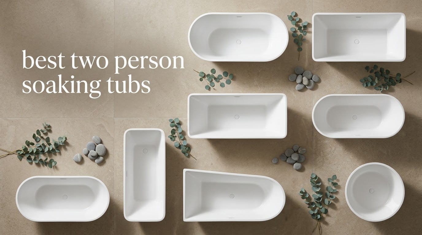 best two person soaking tubs