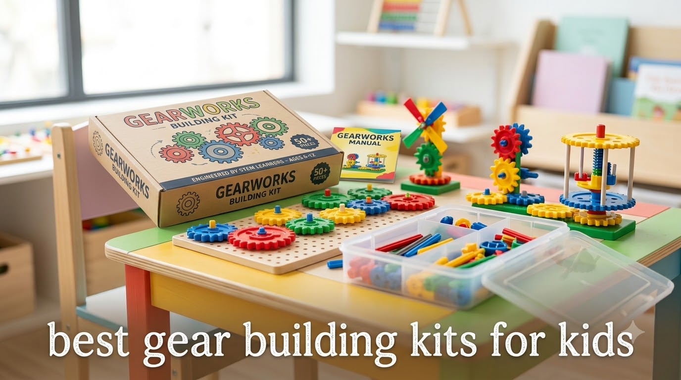 best gear building kits for kids