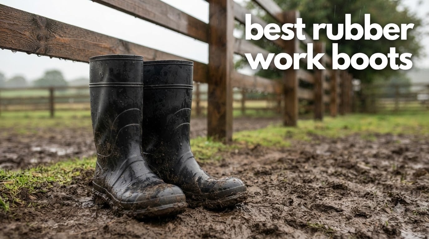 best rubber work boots