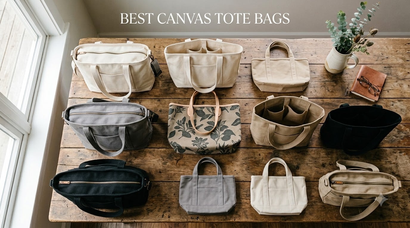 best canvas tote bags