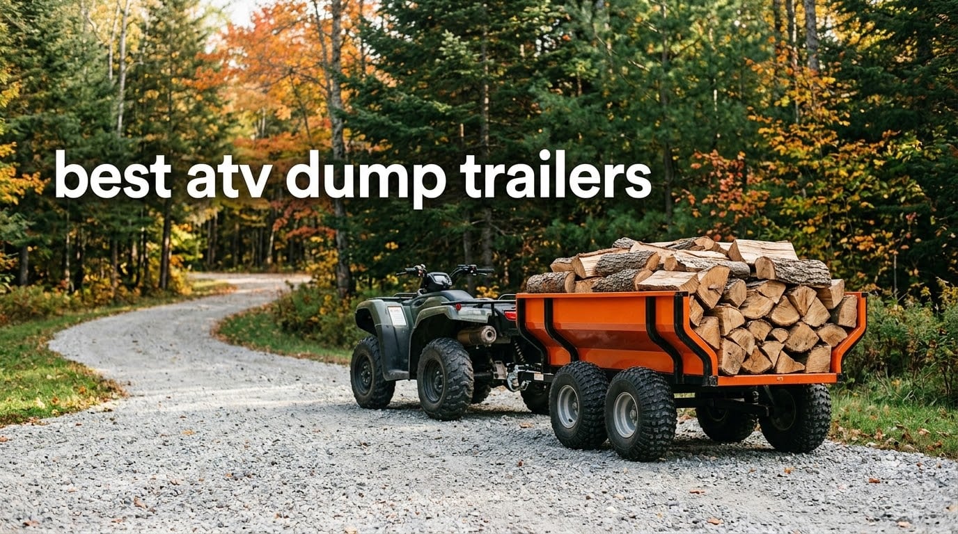 best atv dump trailers