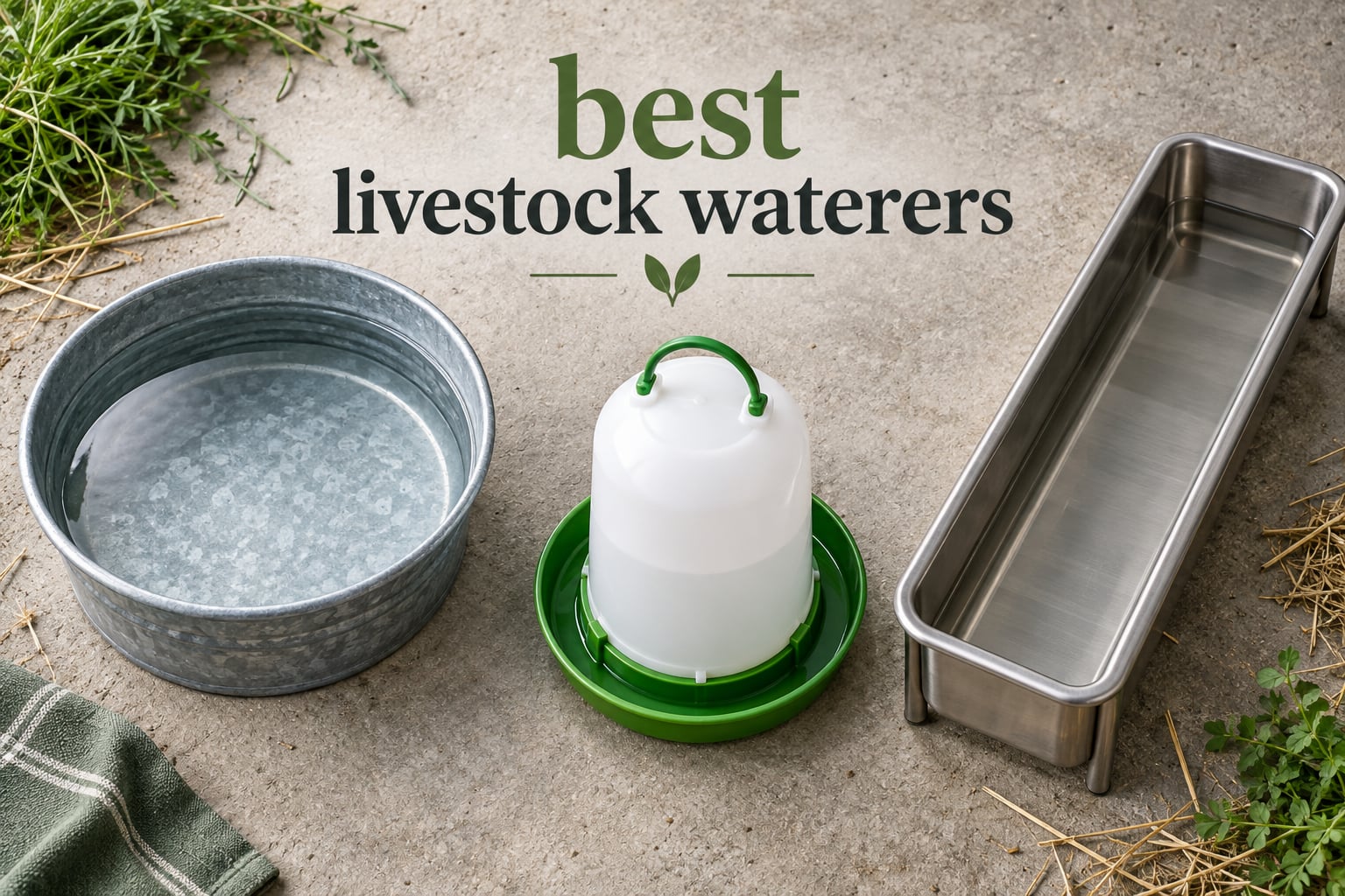 best livestock waterers