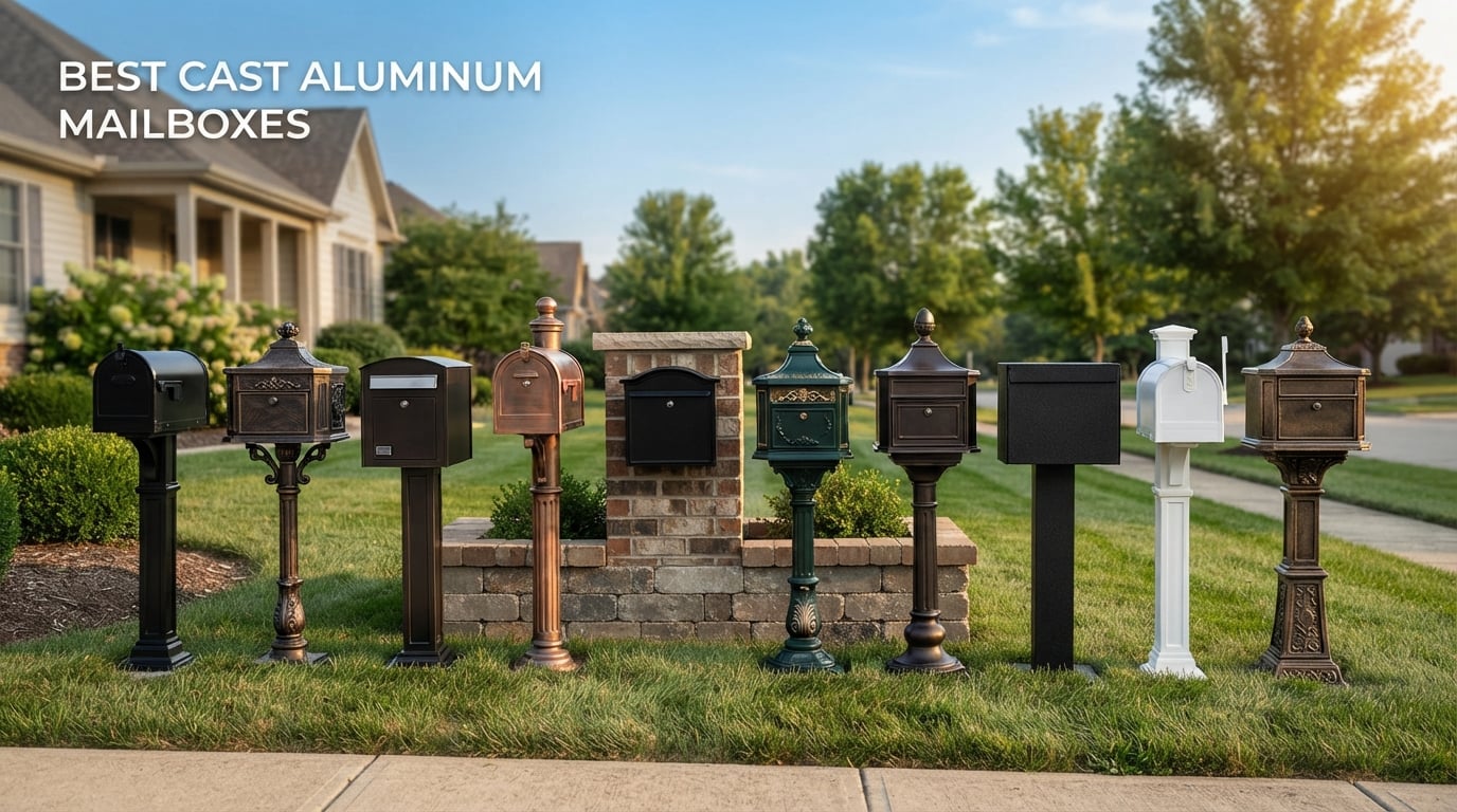 best cast aluminum mailboxes
