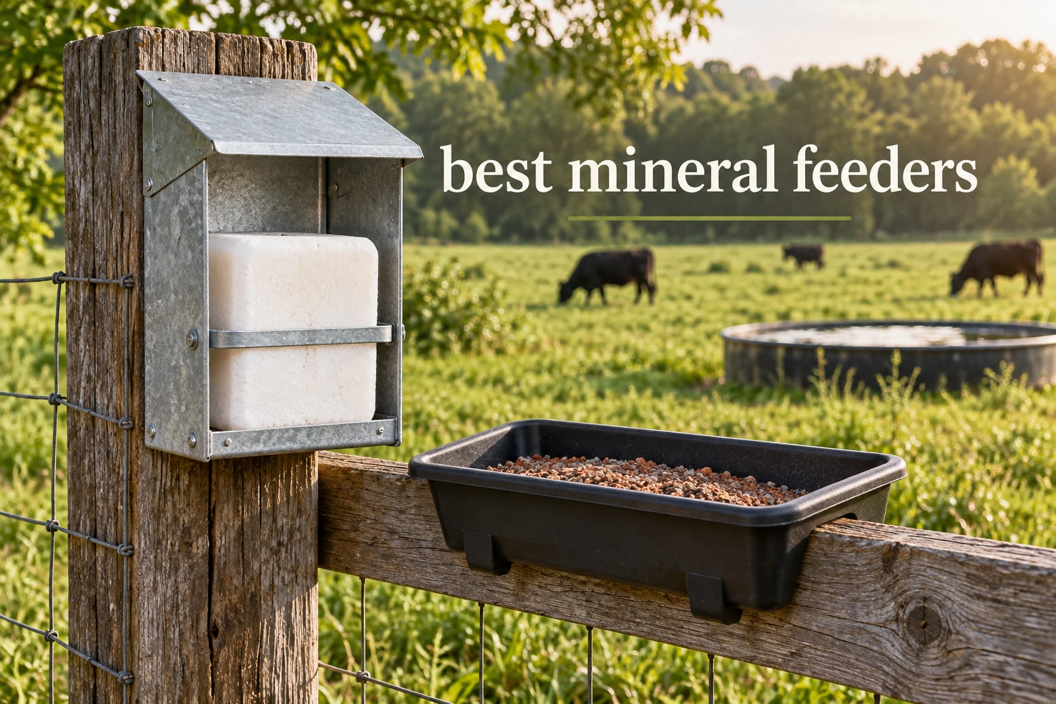 best mineral feeders